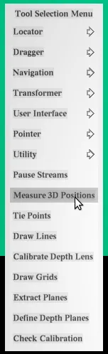 Measure 3D Positions