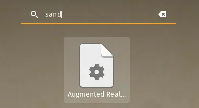 Launch SARndbox