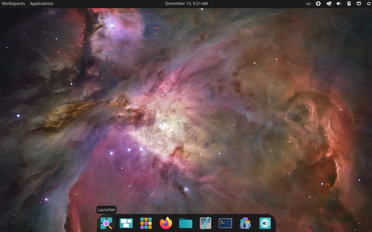 COSMIC Launcher