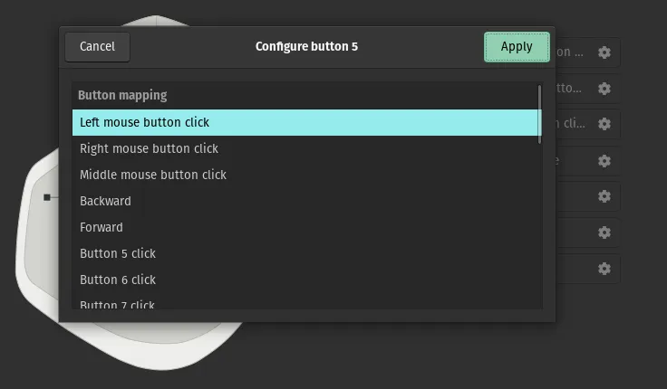 Piper Buttons Assign Window