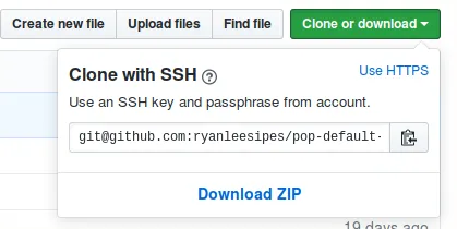 Clone your repo