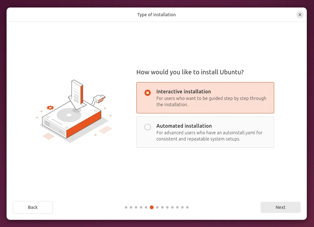 Type of Installation