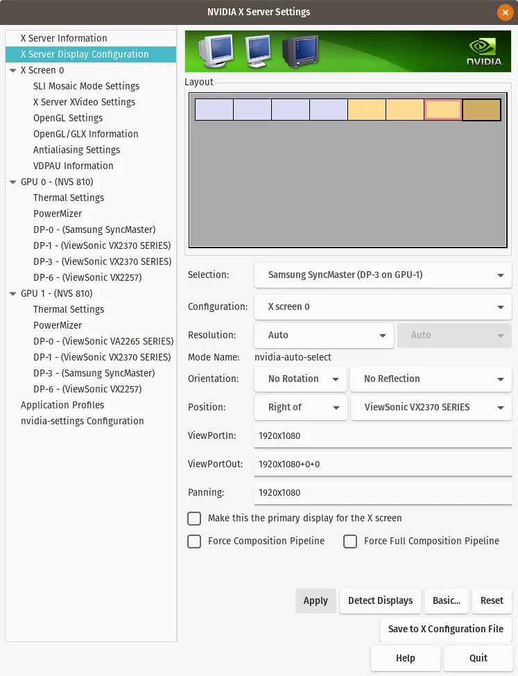 NVIDIA-Settings