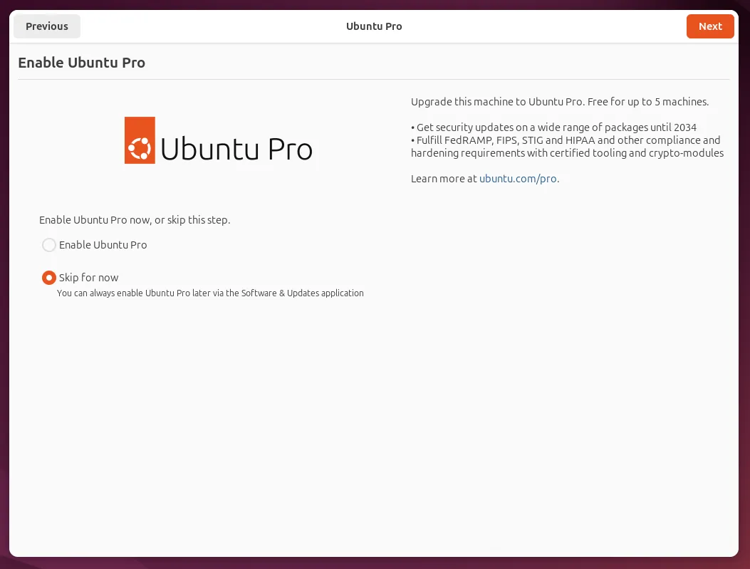 Ubuntu Pro