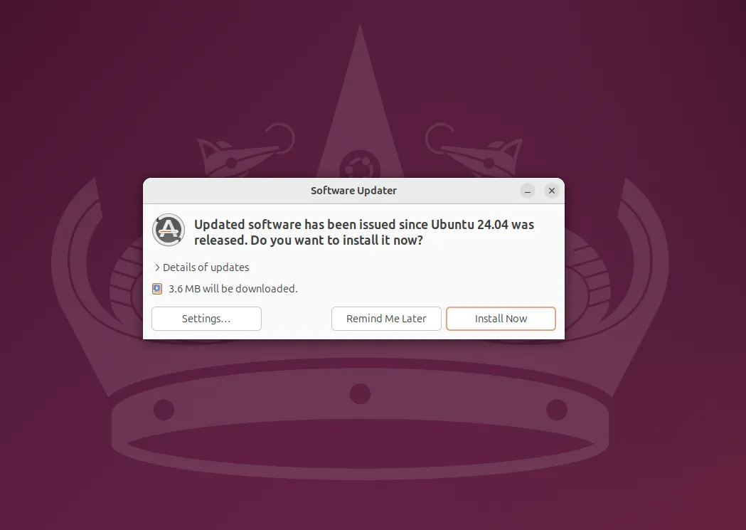 Updates Available