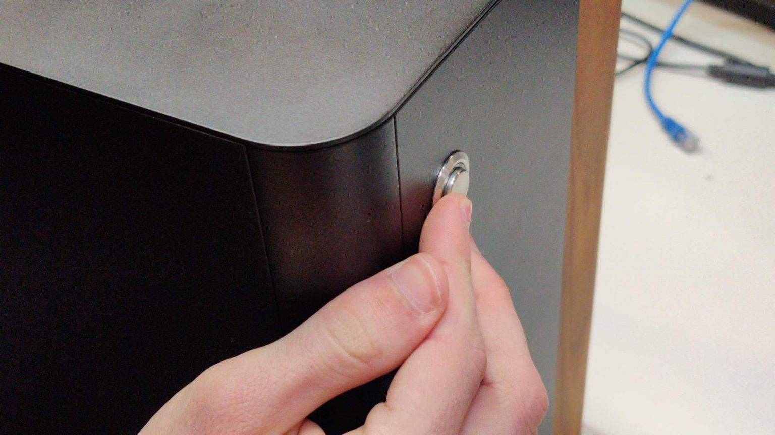 Installing the power button