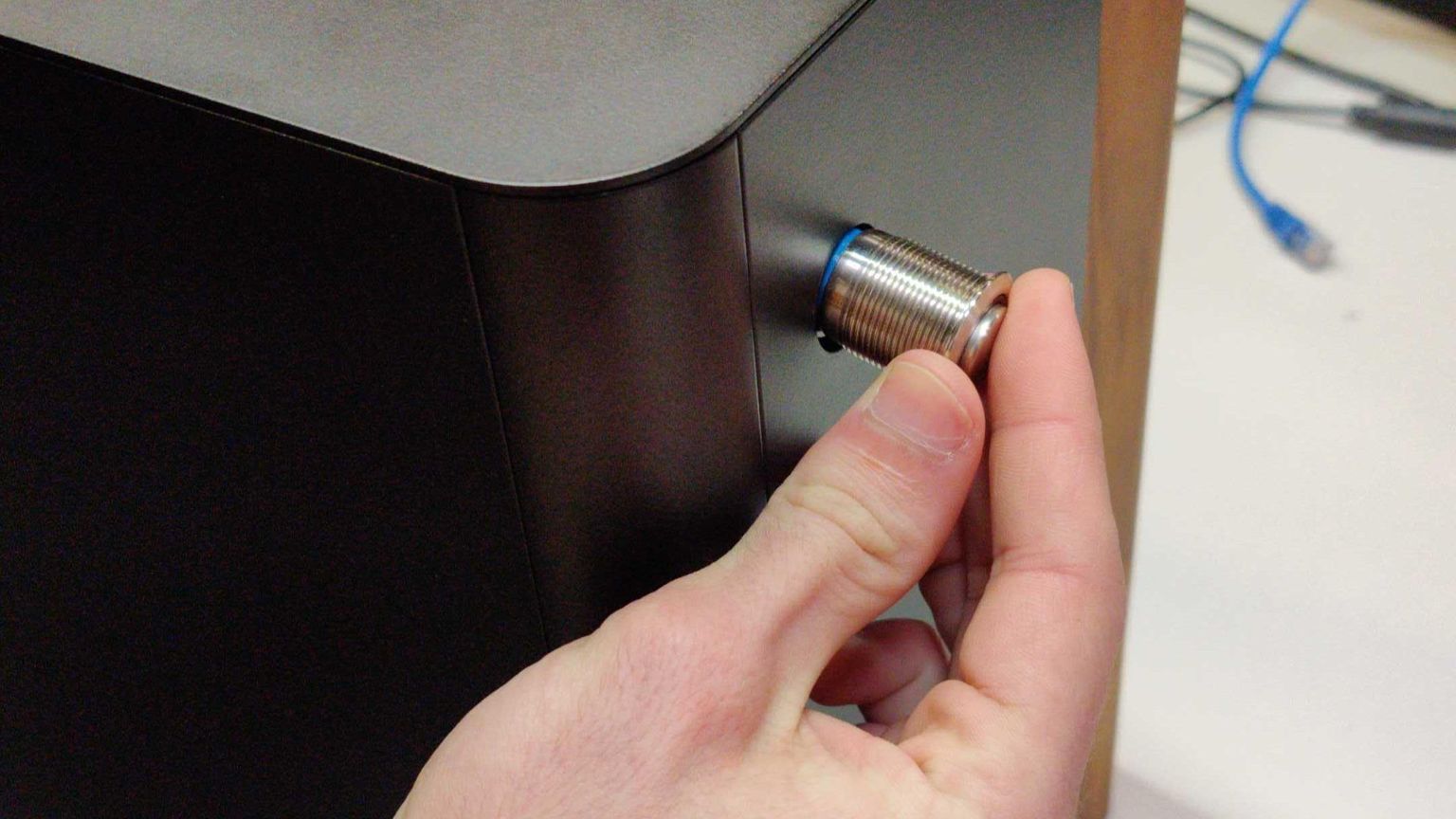 Installing the power button