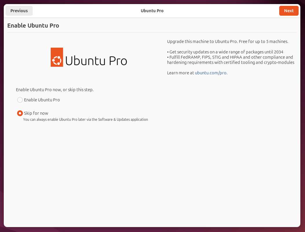 Ubuntu Pro
