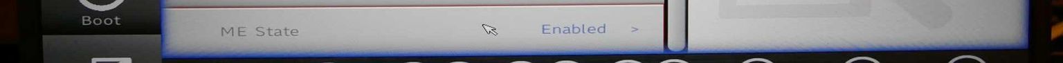 ME State (enabled)
