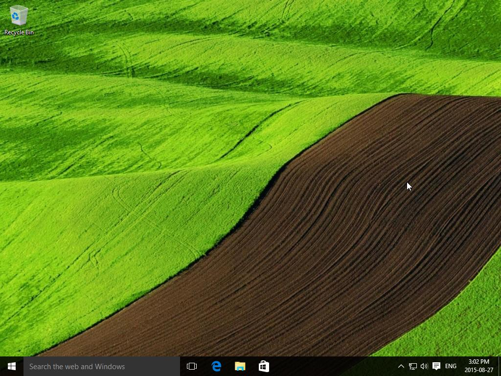 Windows 10 Desktop