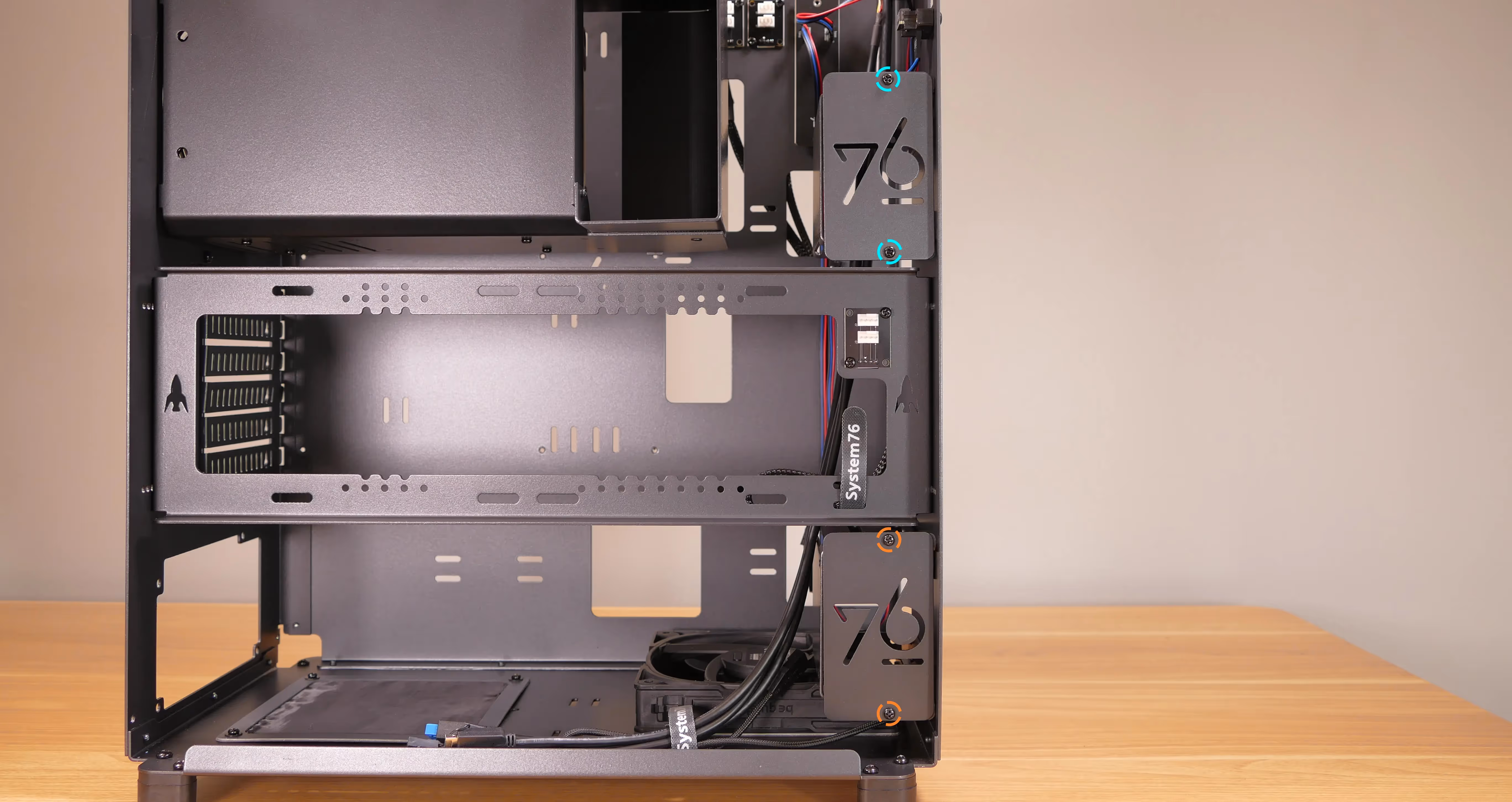 2.5" SATA drive cage covers