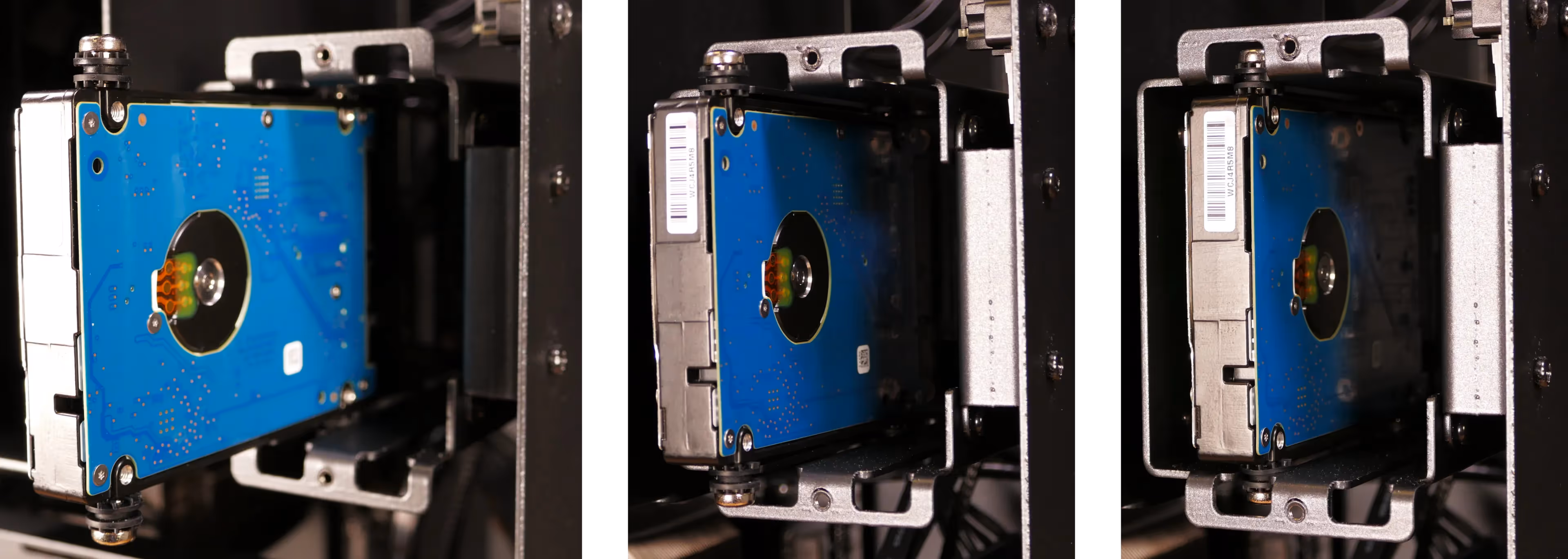 2.5" drive installation