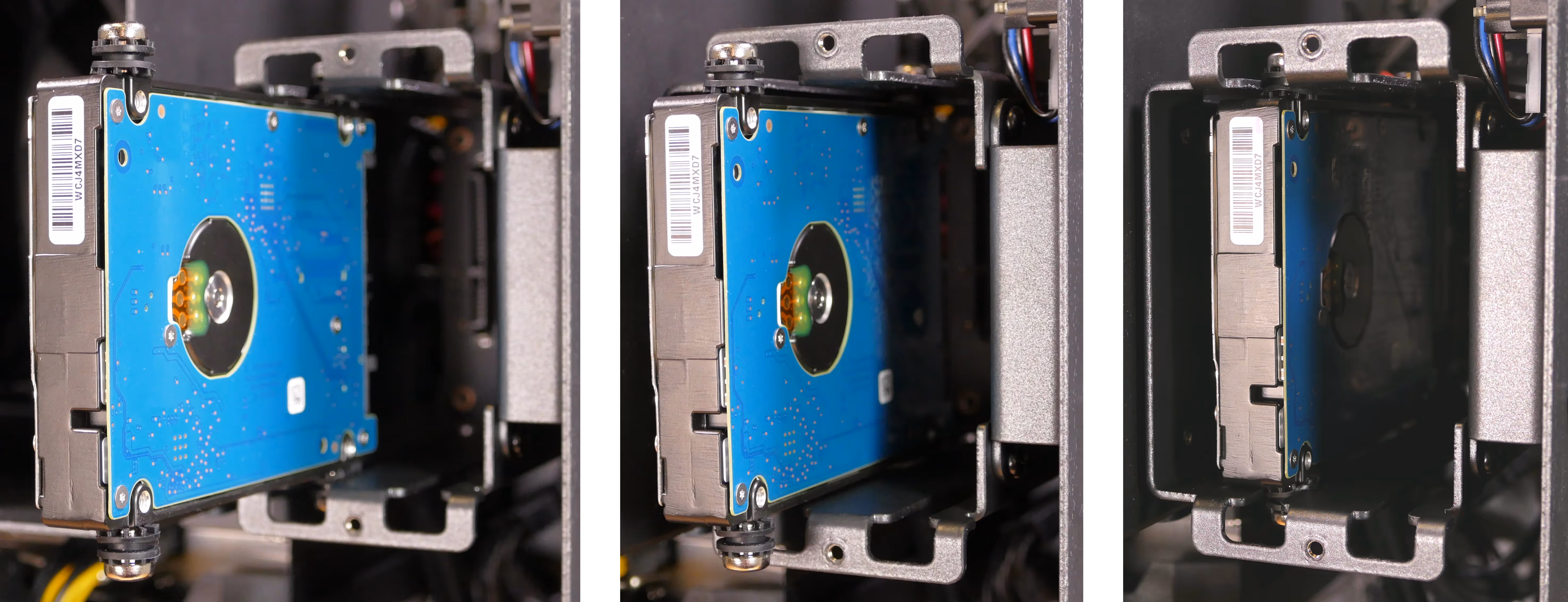 2.5" drive installation
