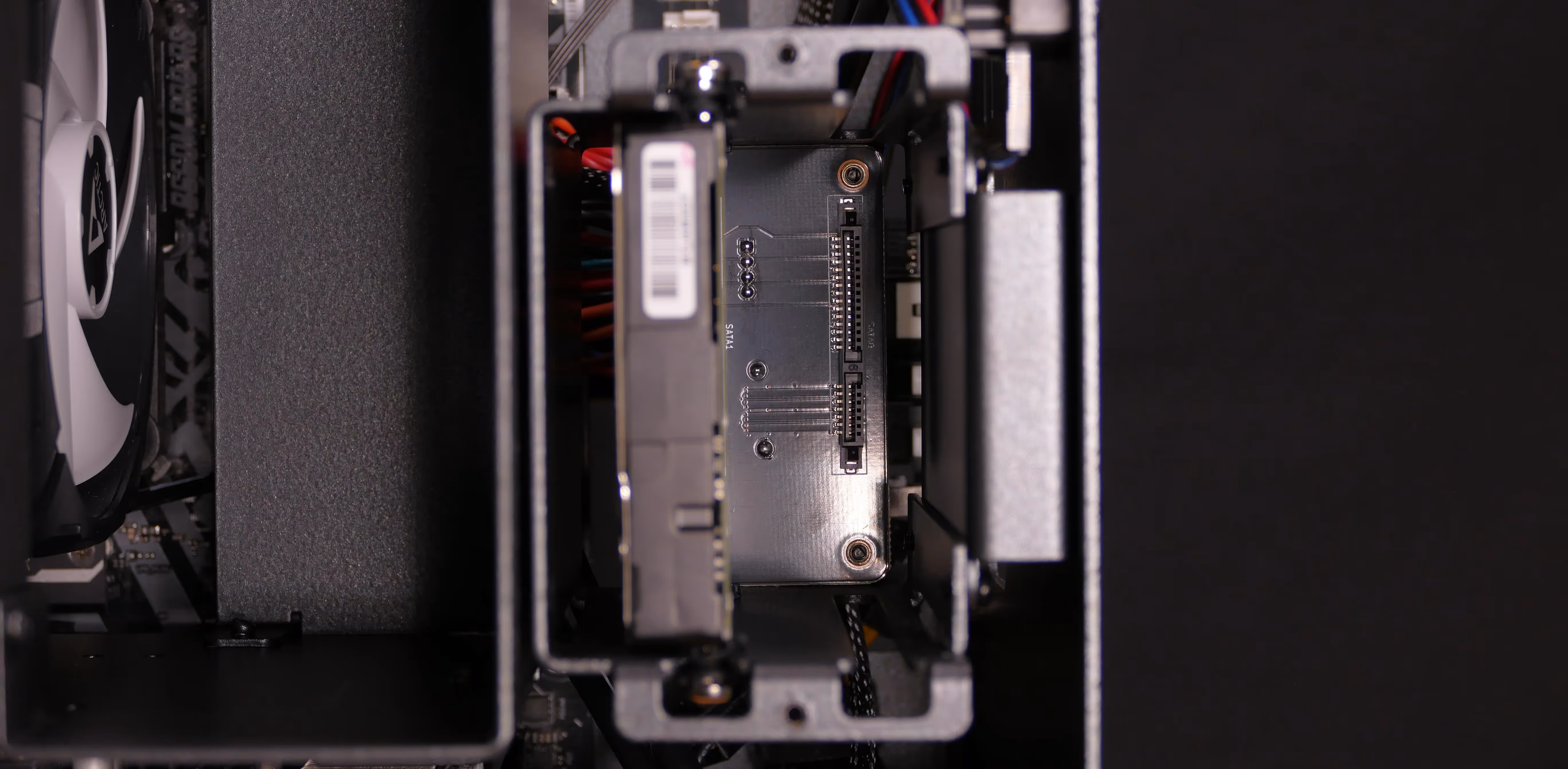 Installed 2.5" drive