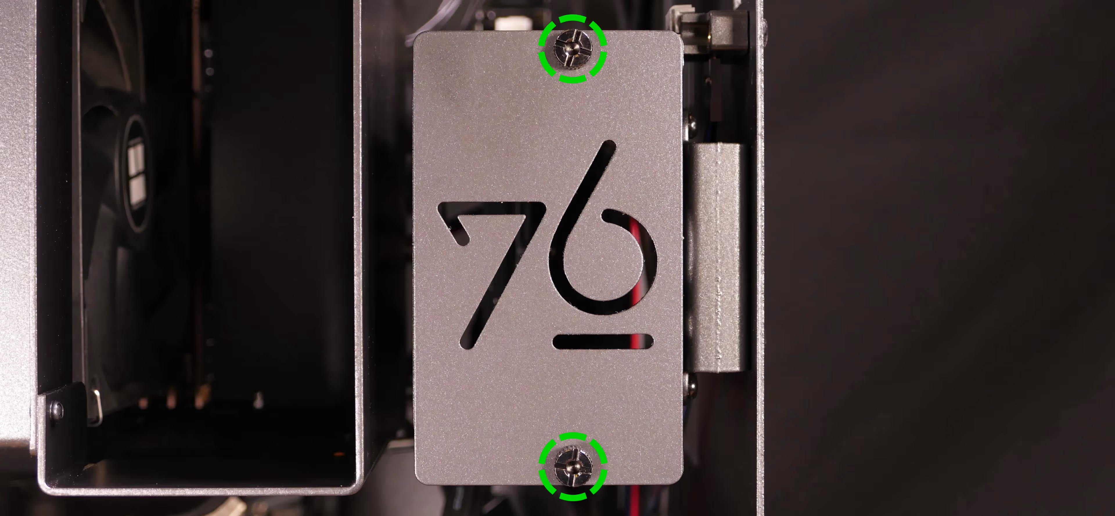 2.5" drive cover