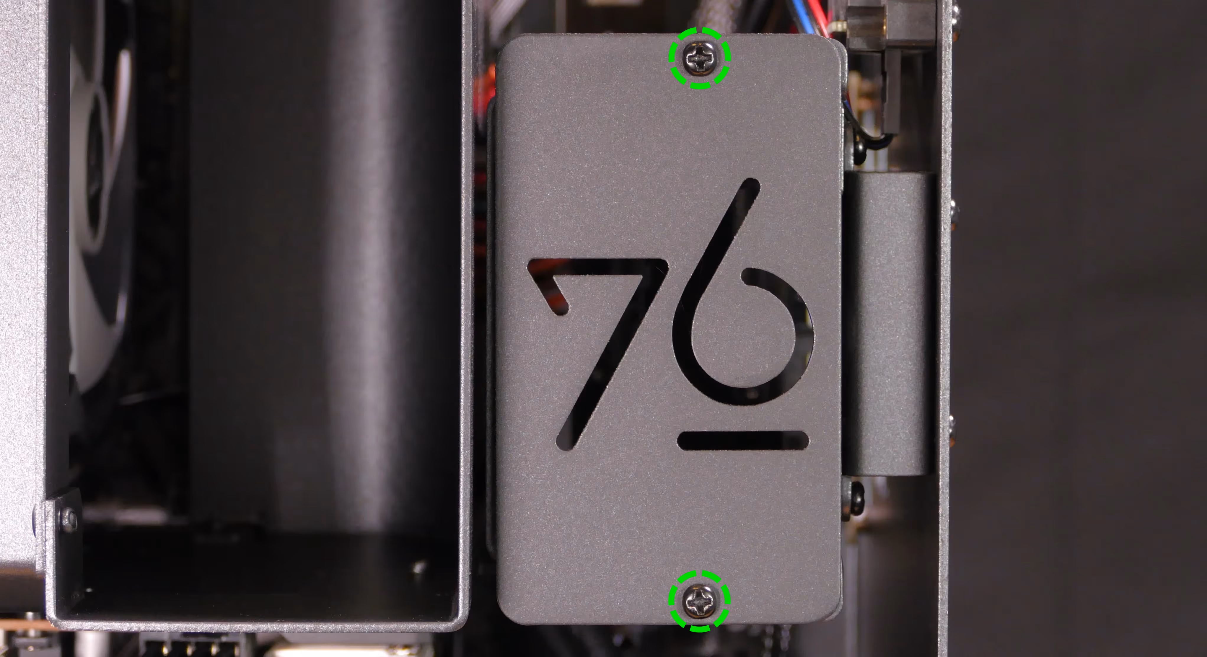 2.5" drive cover