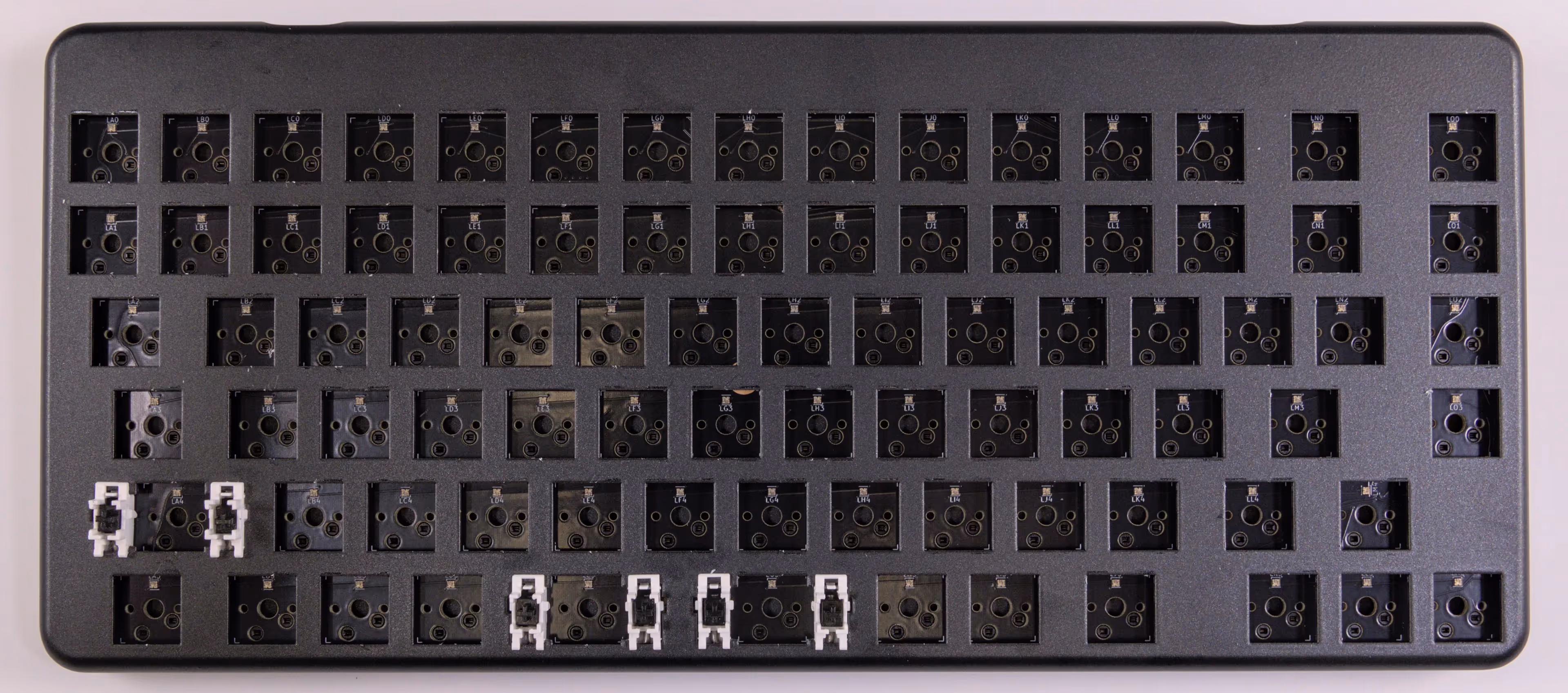 Launch with all switches removed