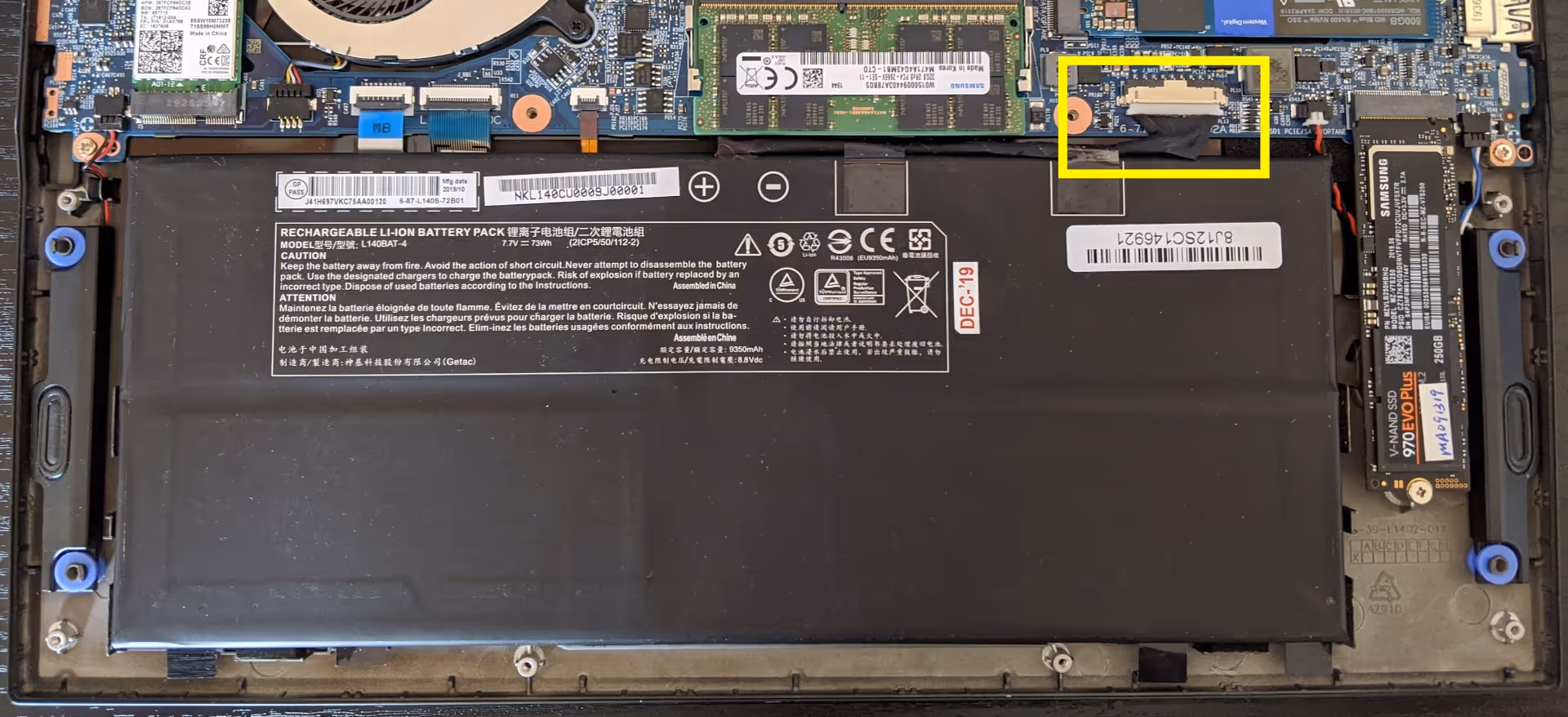 Main battery
