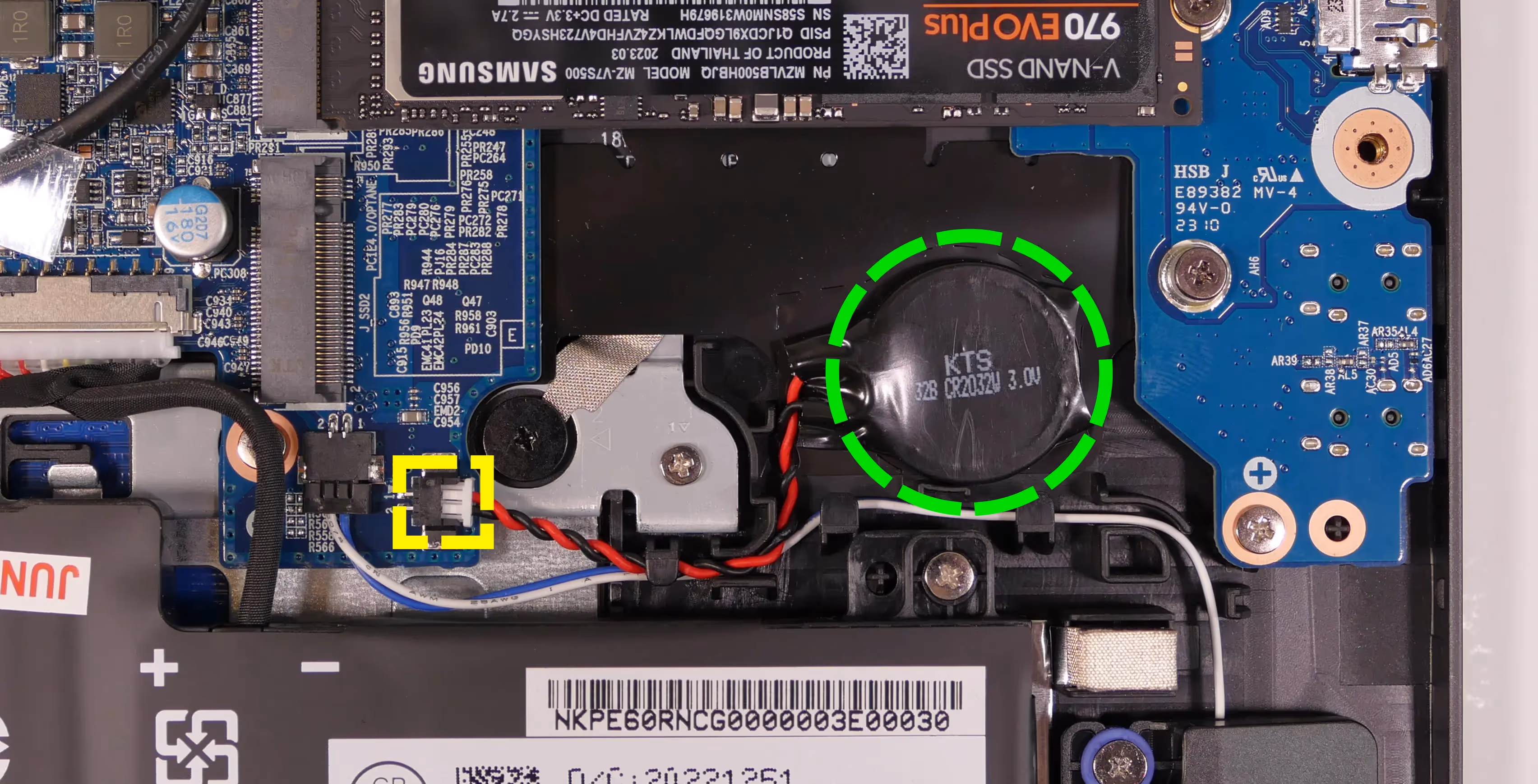 CMOS battery