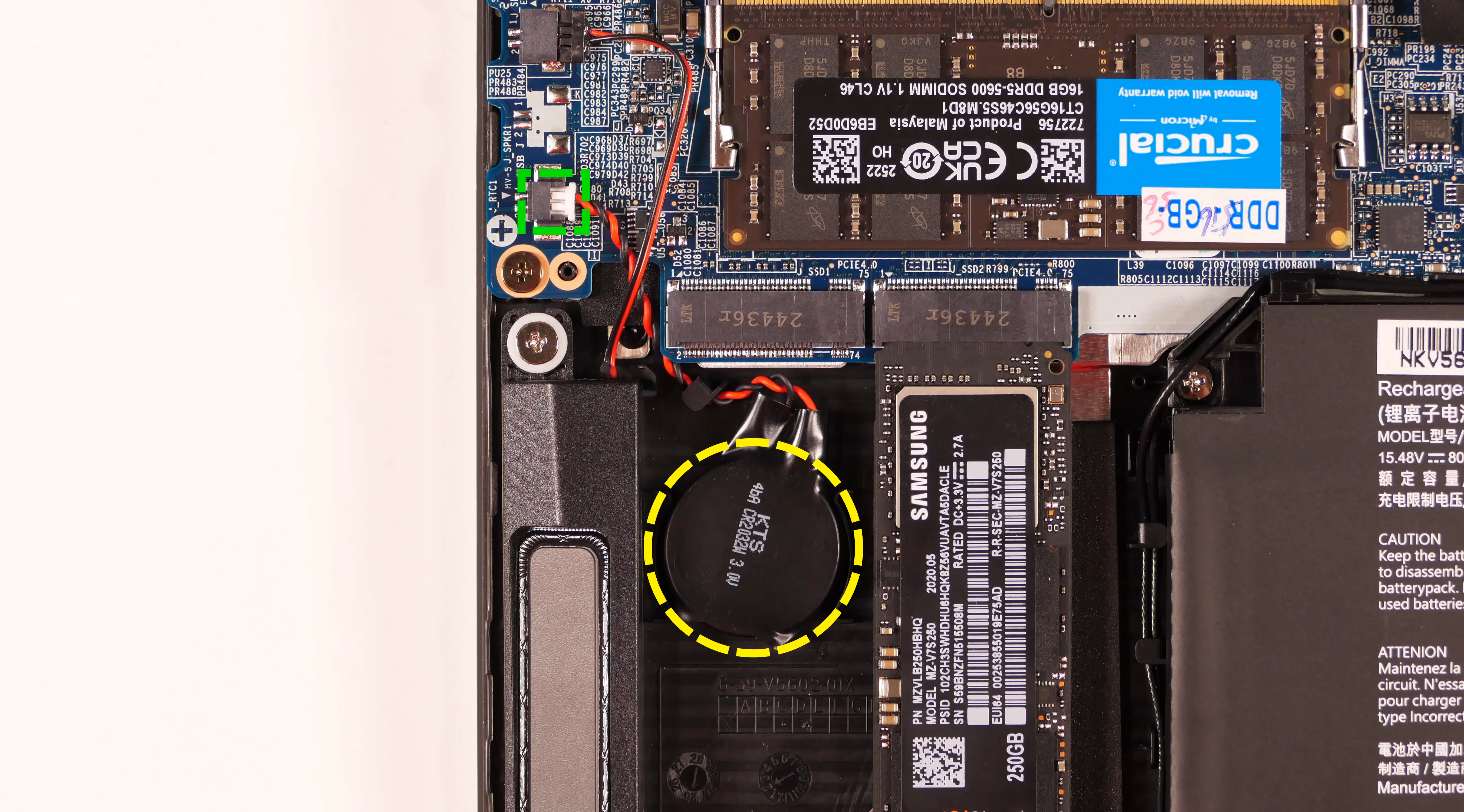 CMOS battery