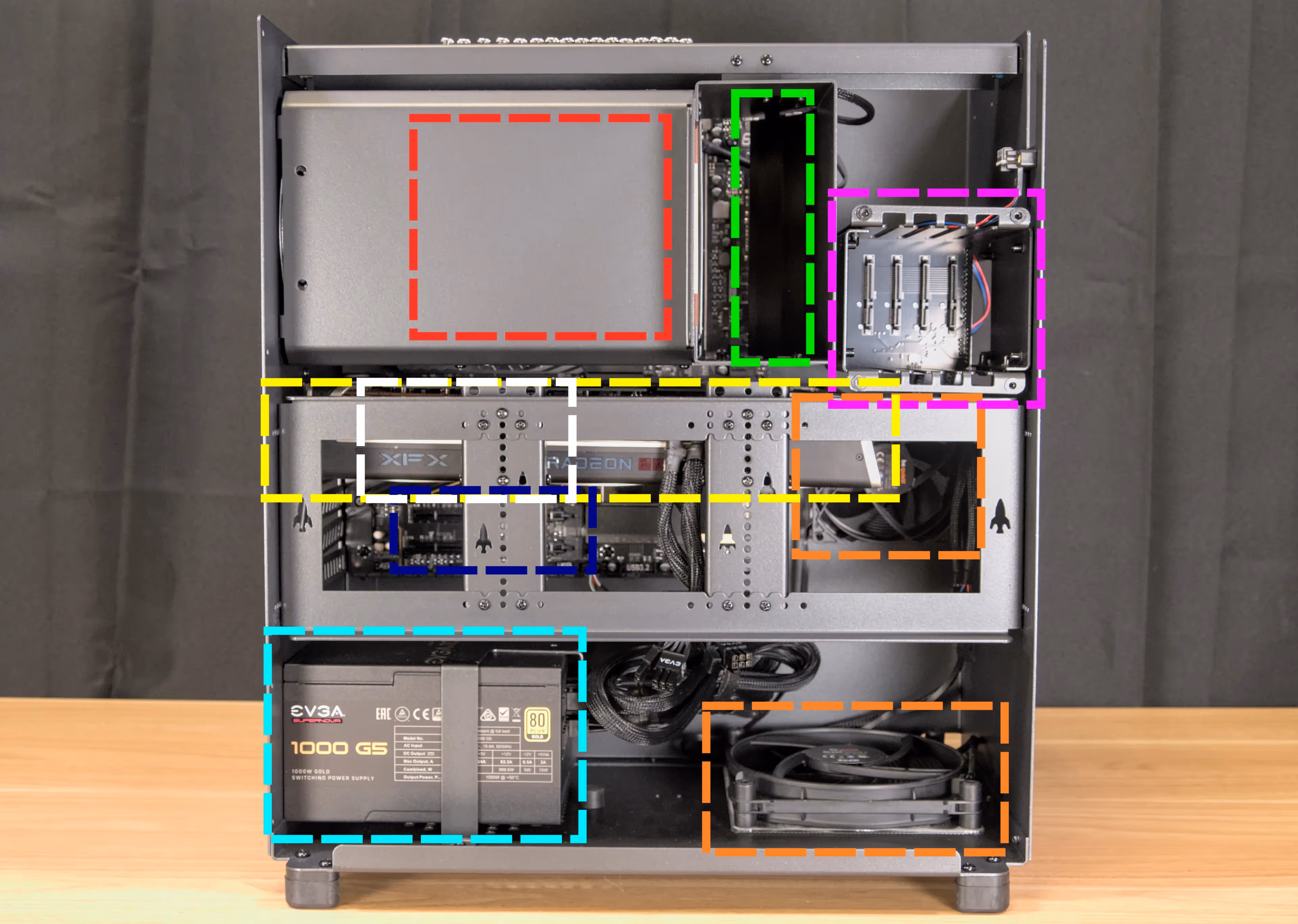 Internal overview (left side)