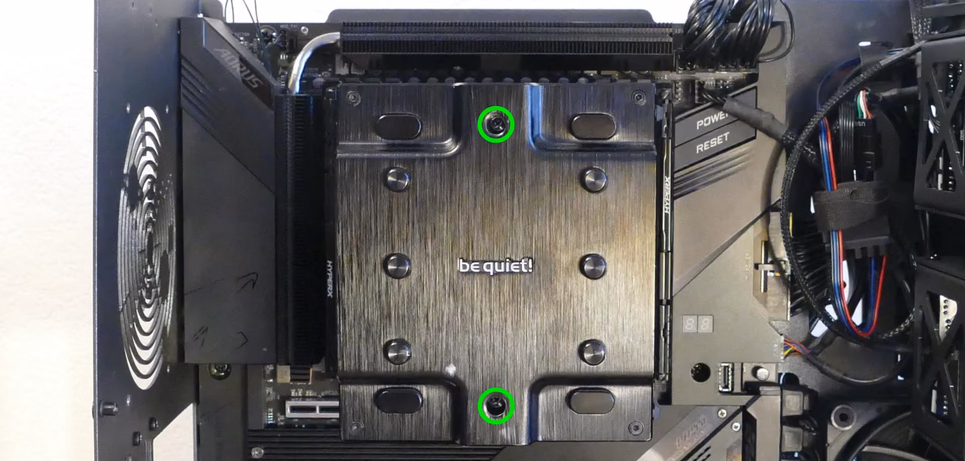 CPU cooler screws