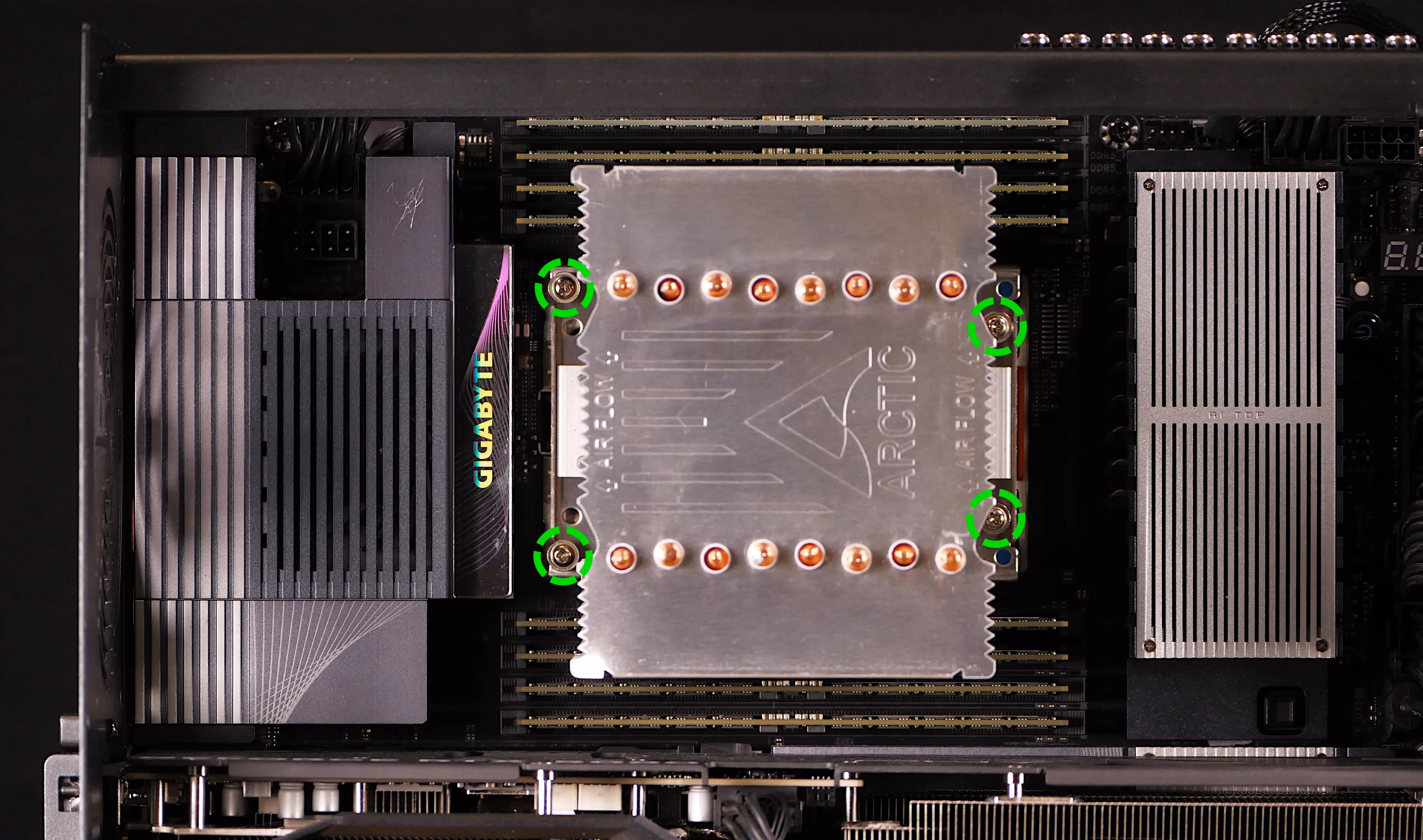 CPU cooler screws