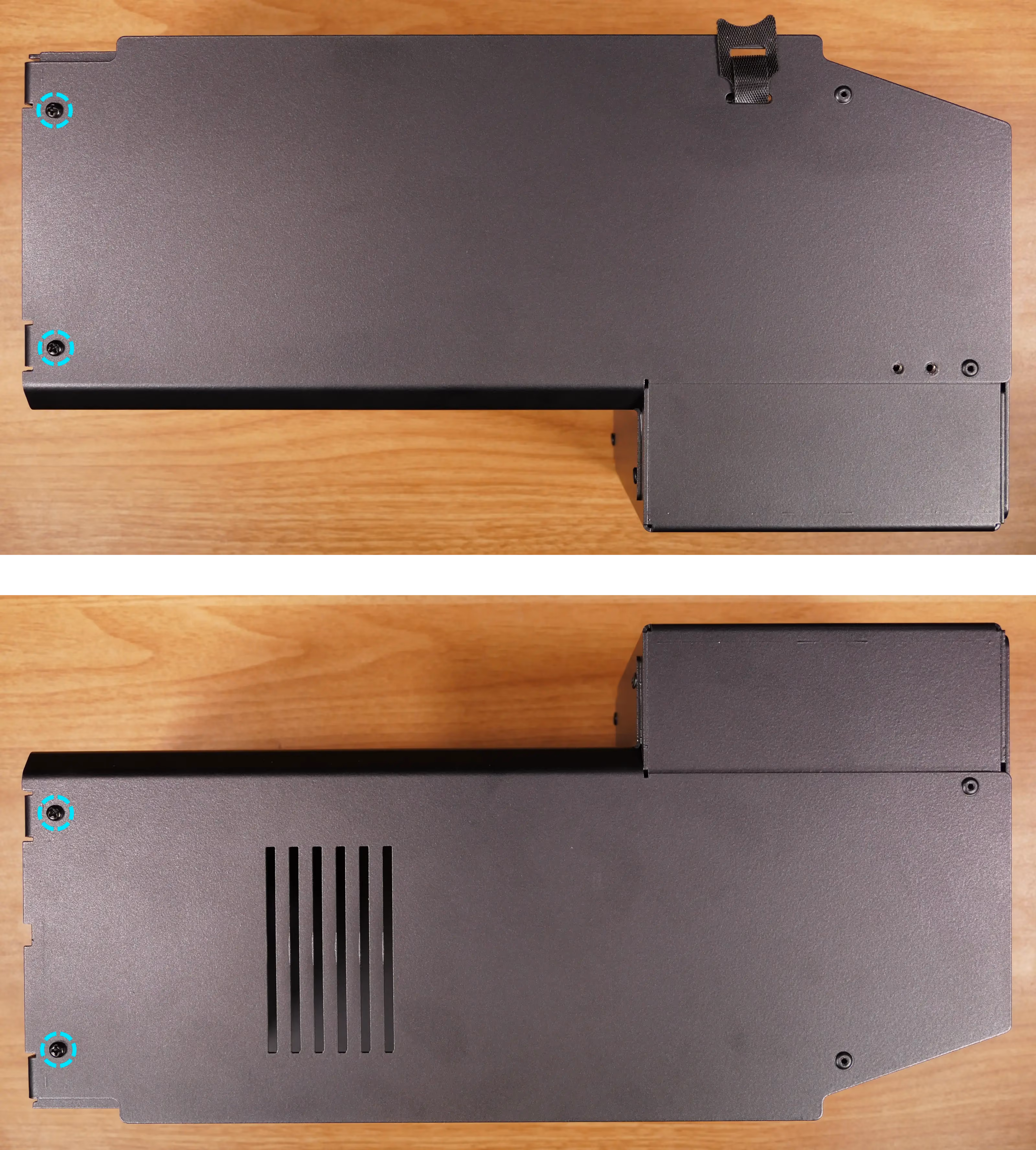 CPU duct inner screws