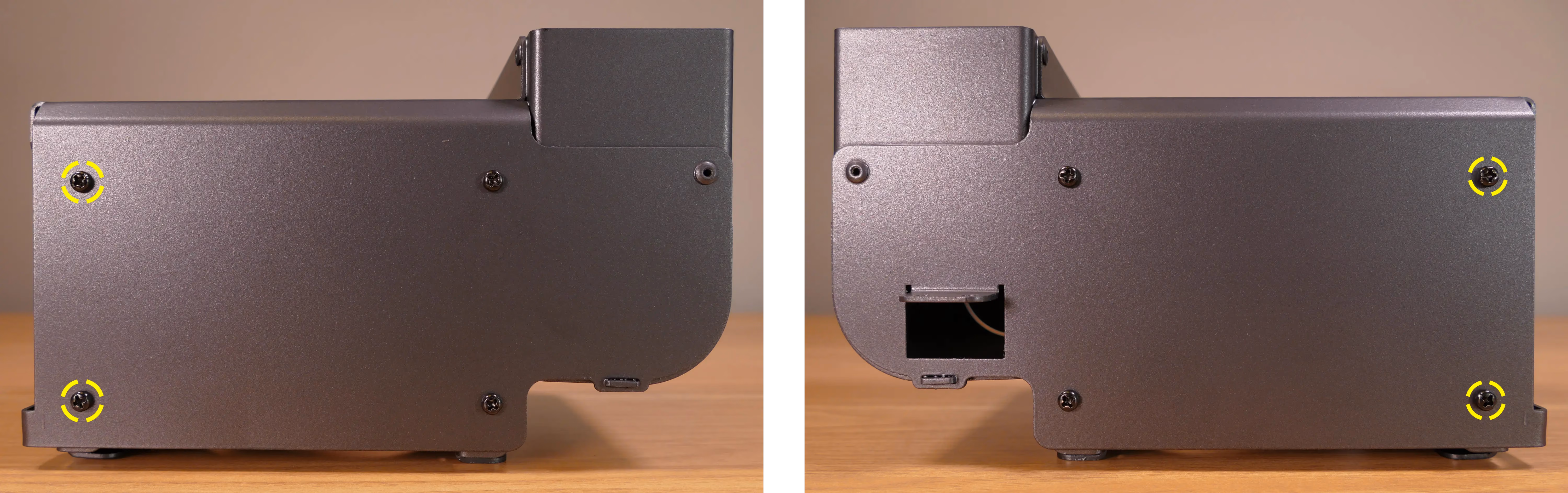 CPU duct back fan bracket