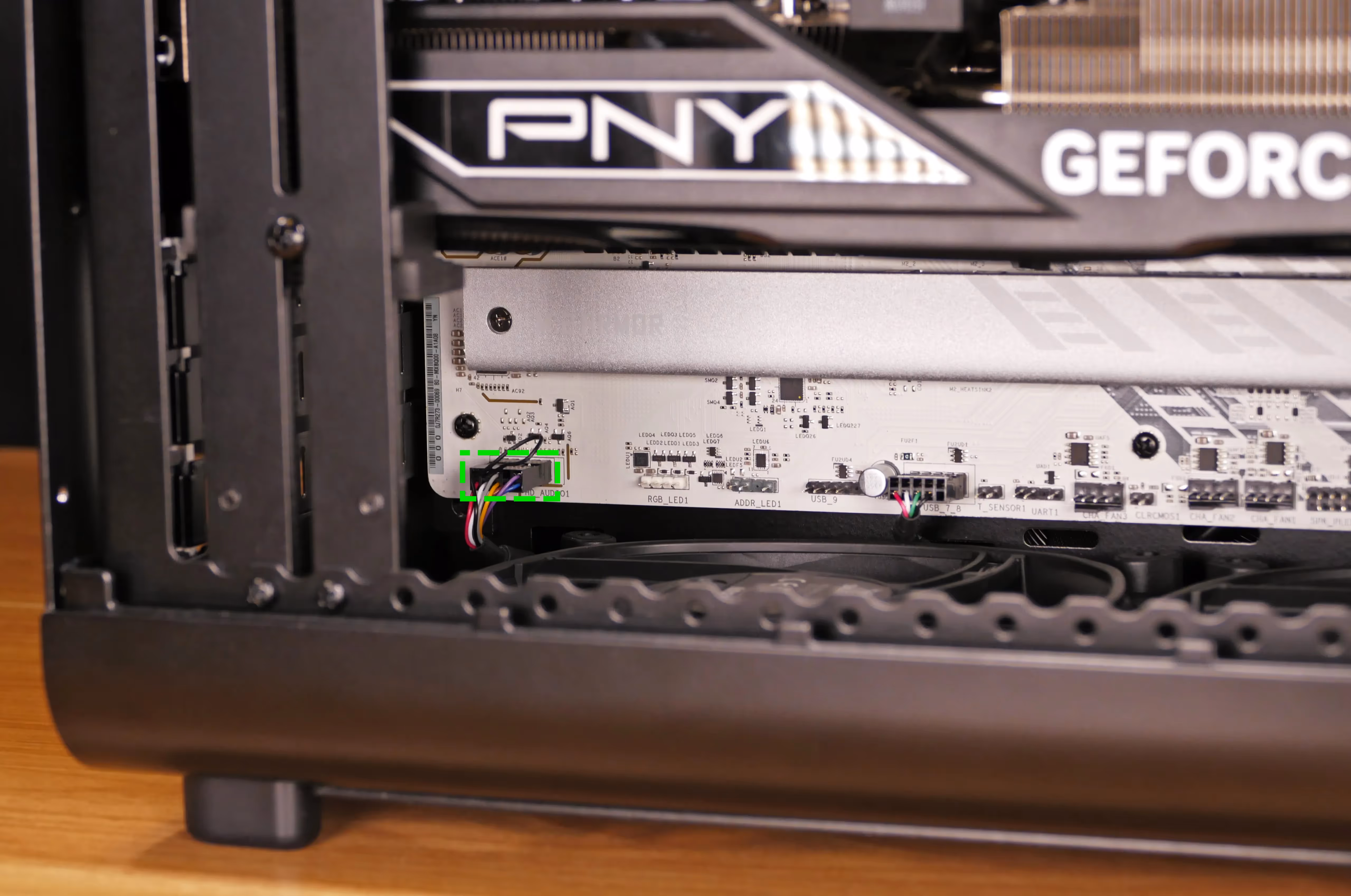 I/O board header (audio)