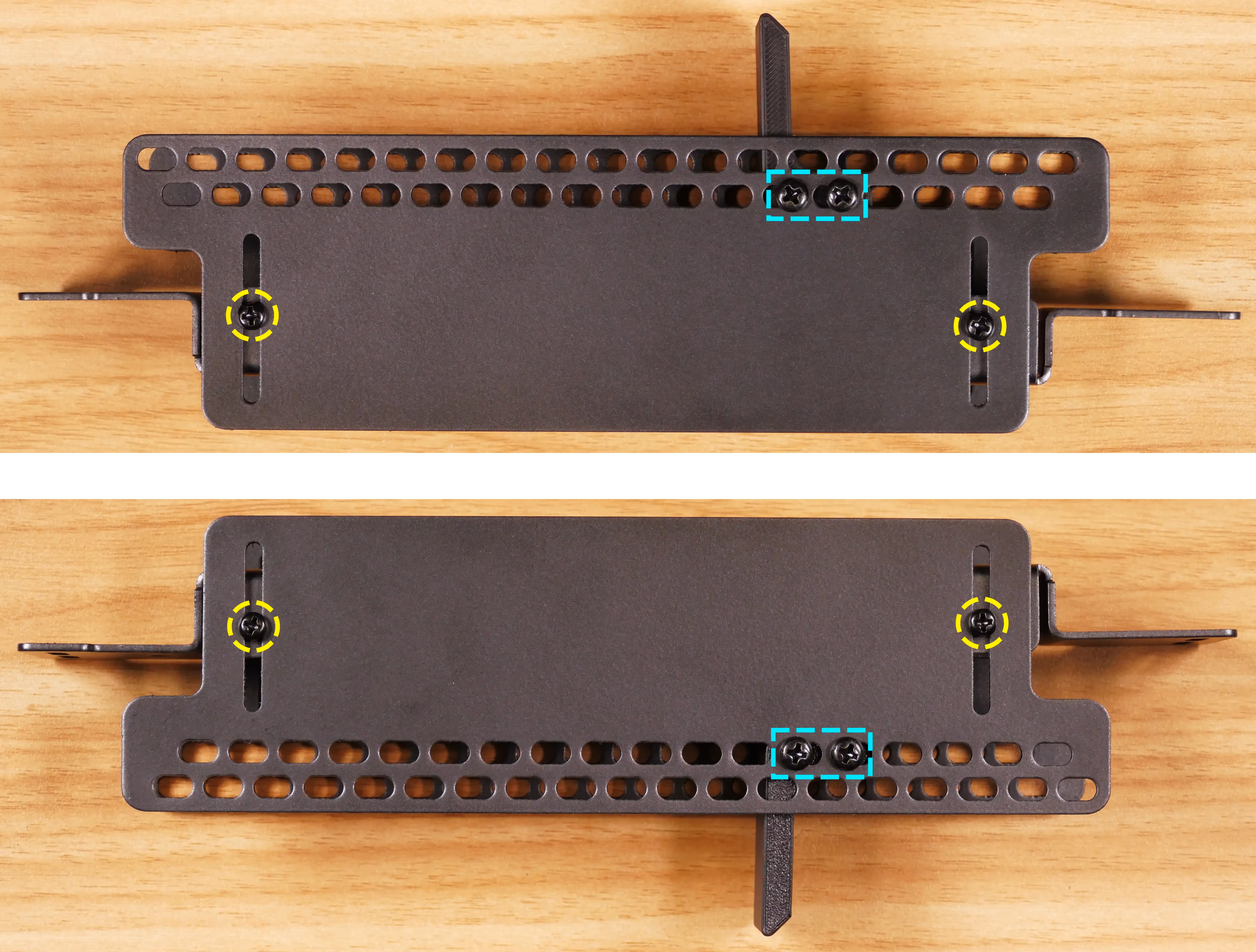 GPU finger screws