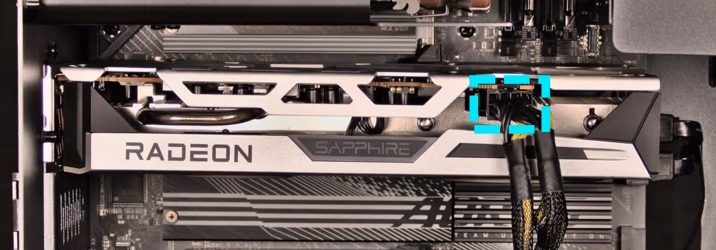 GPU power connections