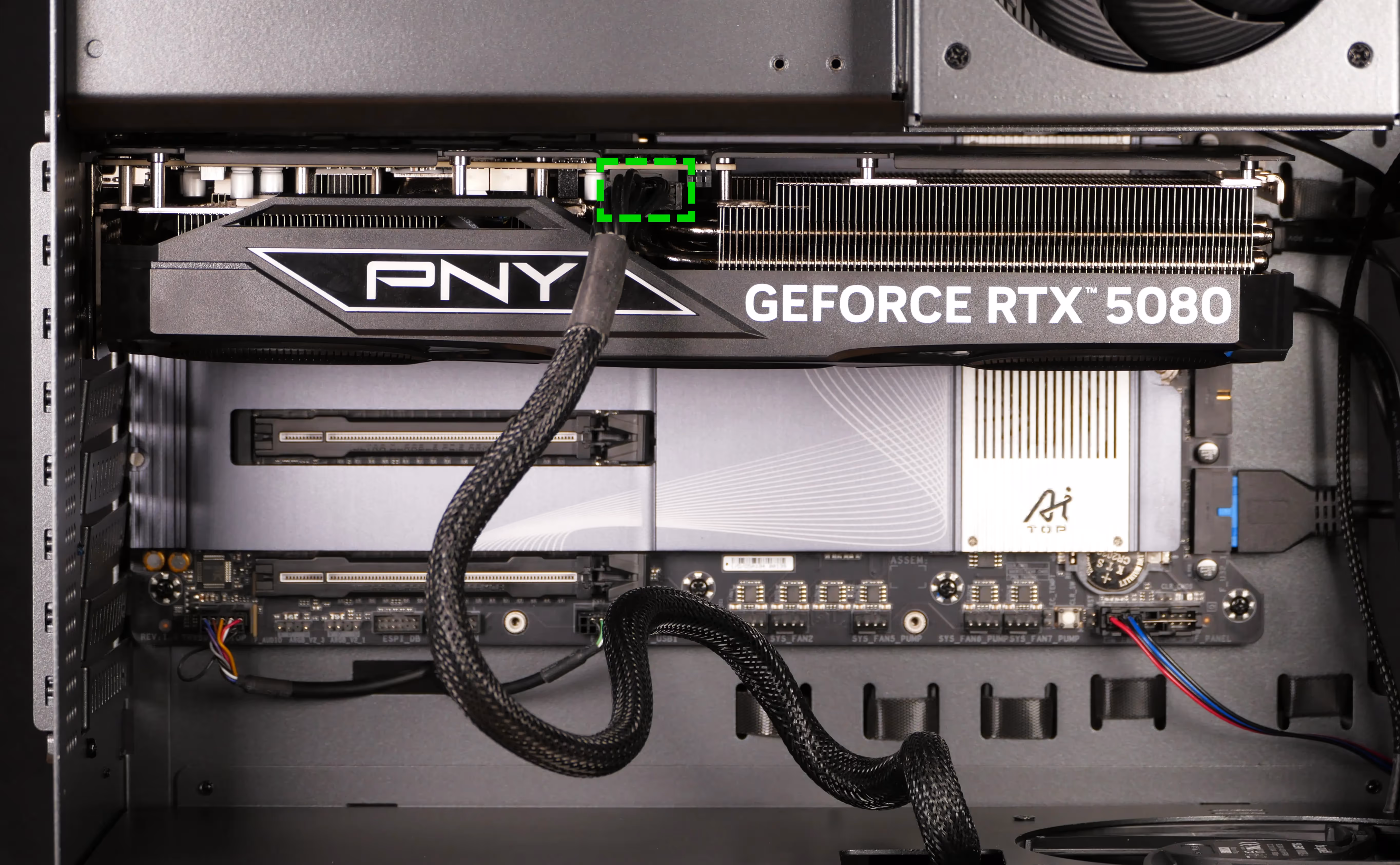 GPU power connections