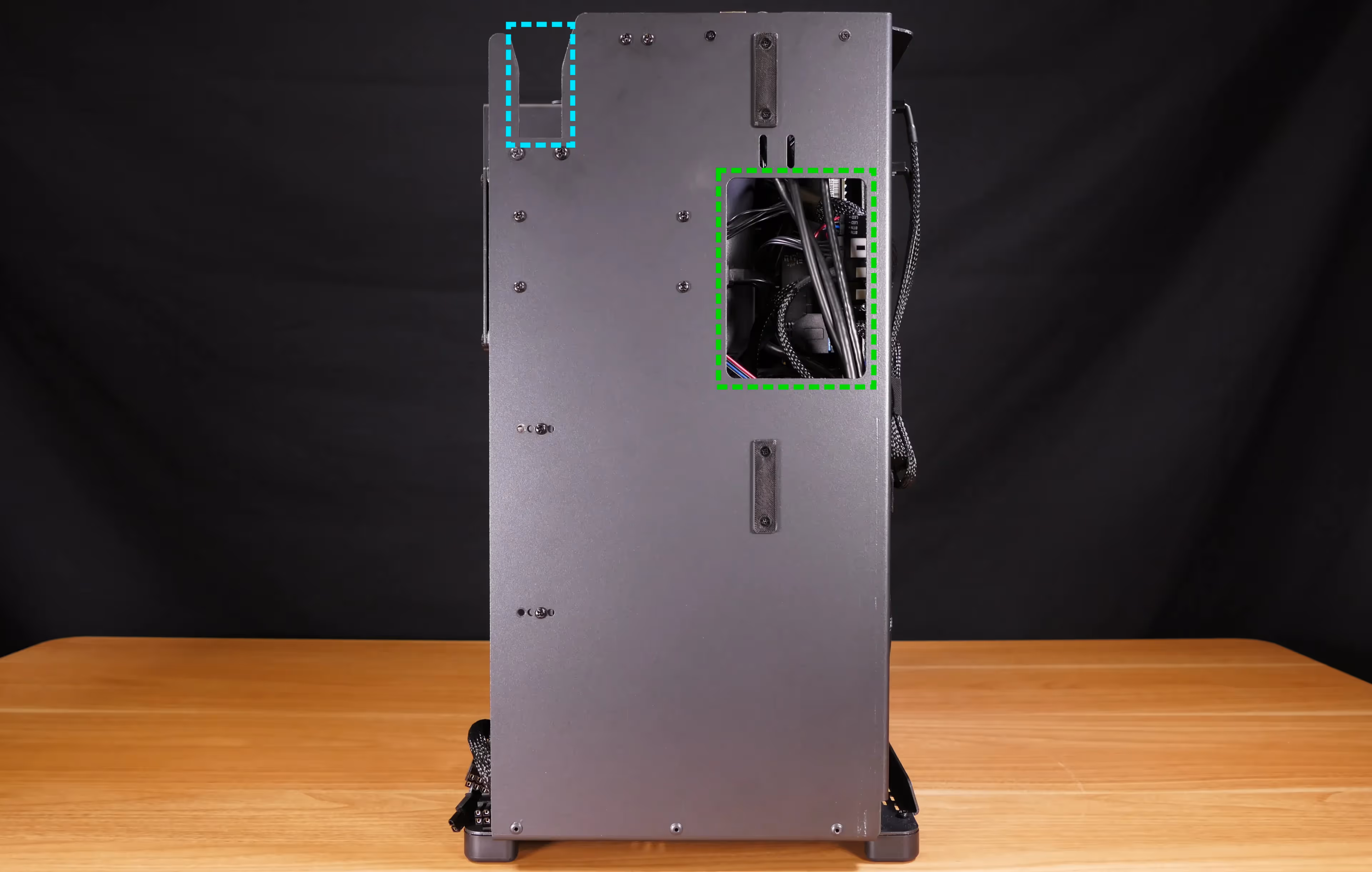 Internal overview (front side)
