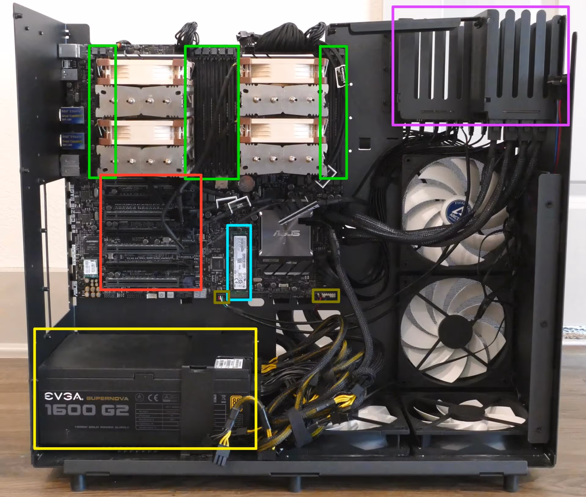 Internal overview (side)