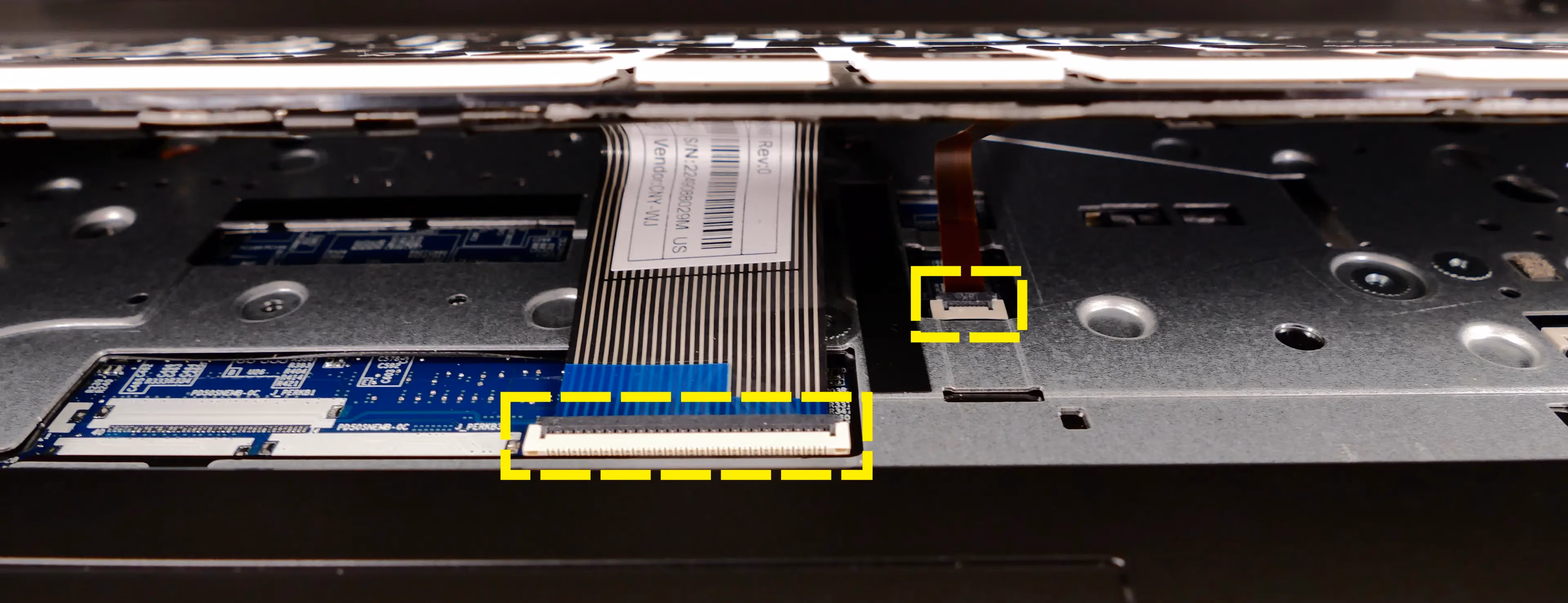Keyboard ribbons