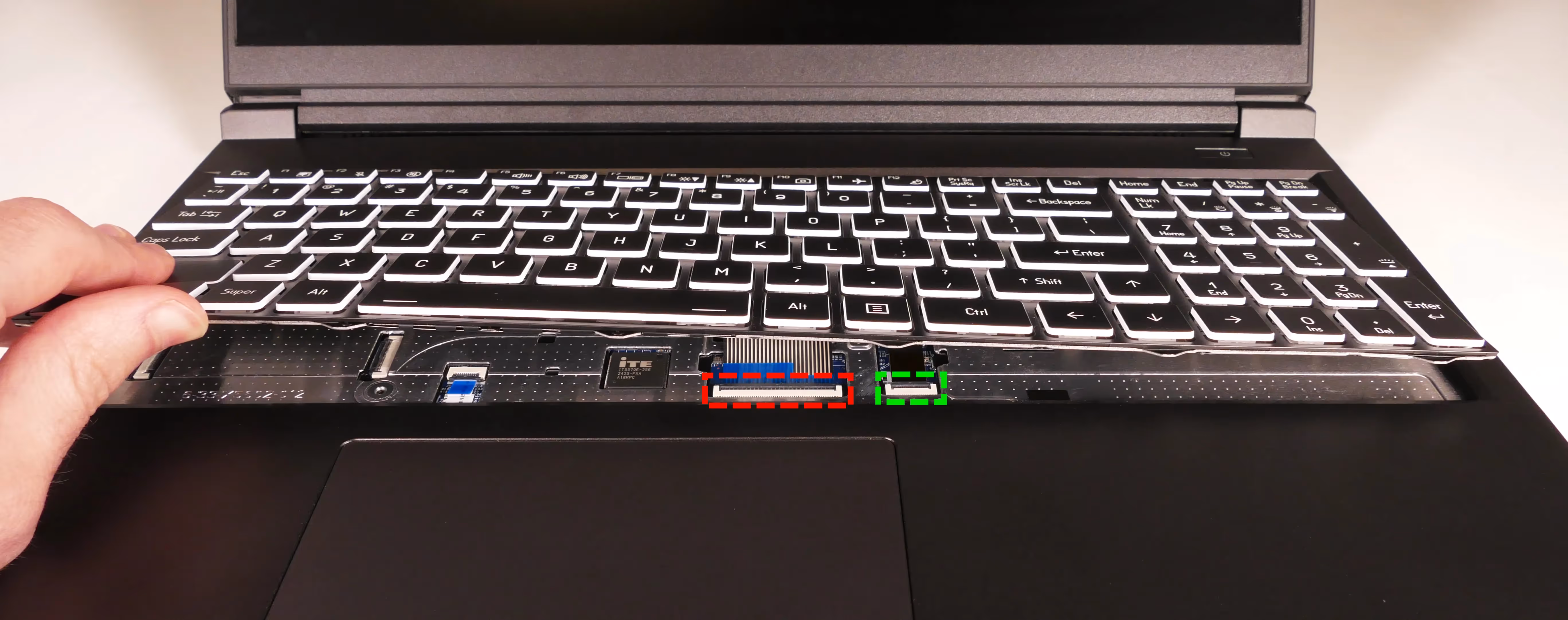 Keyboard ribbons