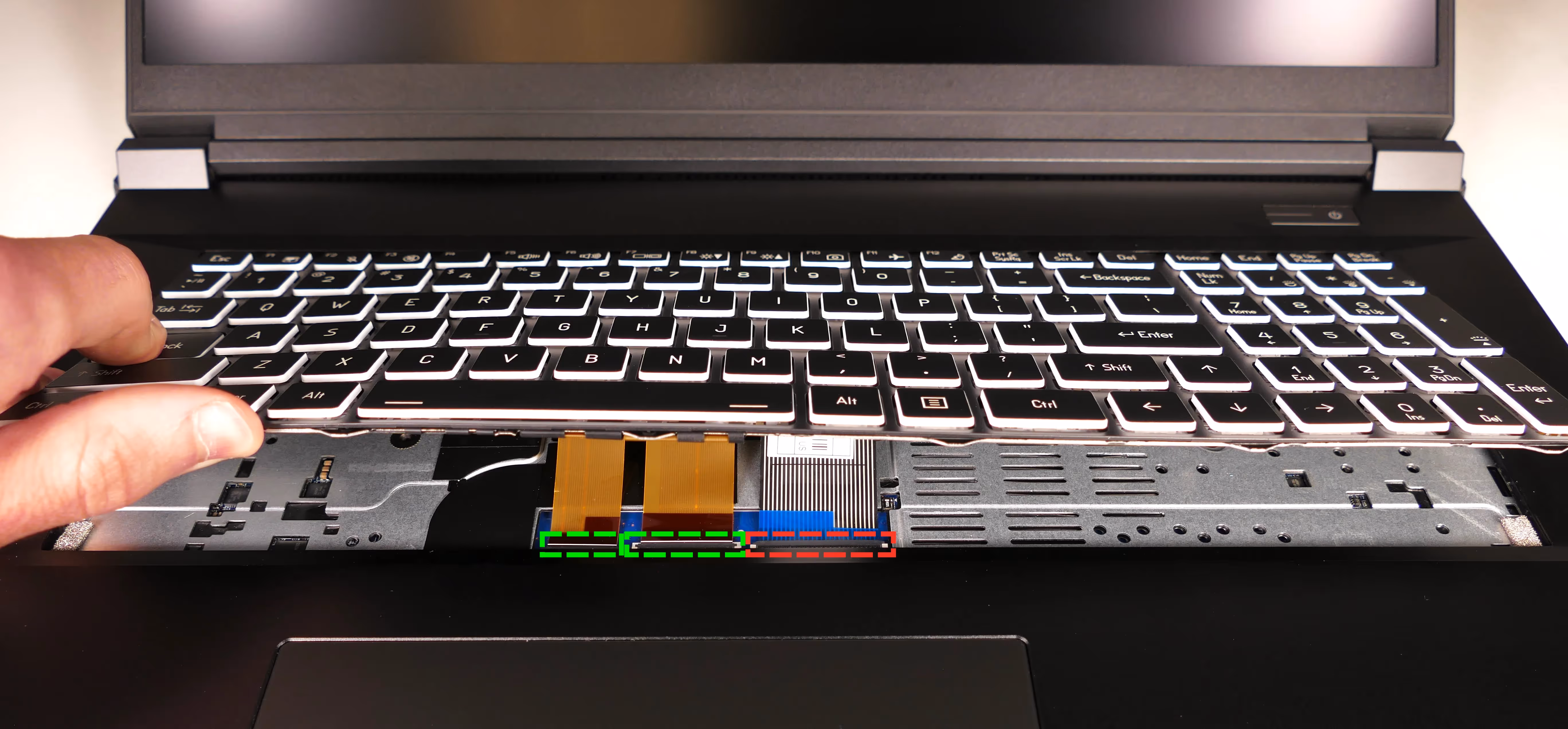 Keyboard ribbons