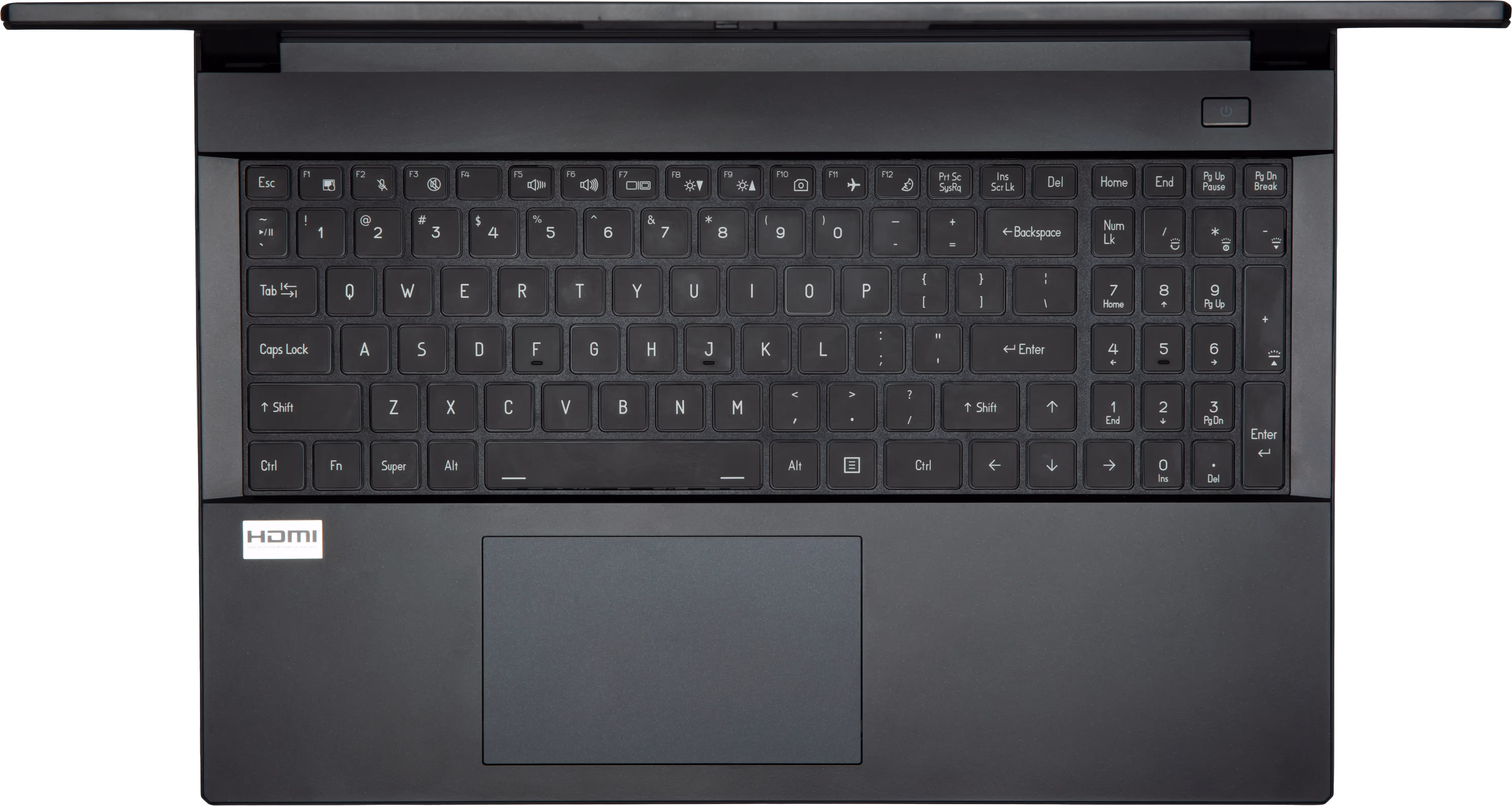 Keyboard & Touchpad