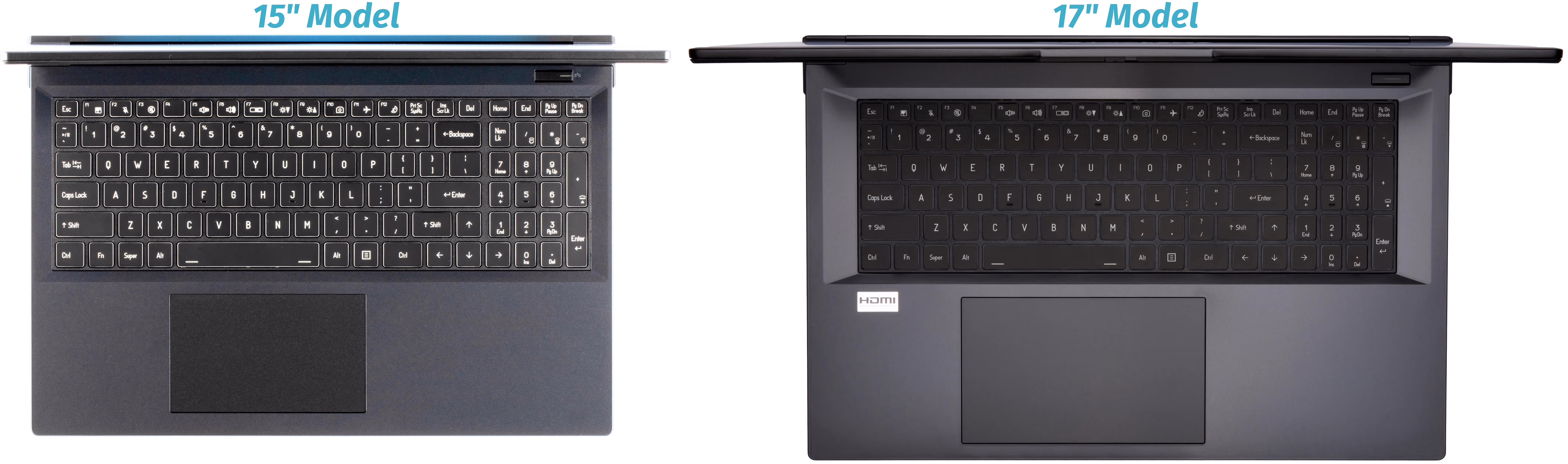 Keyboard & Touchpad