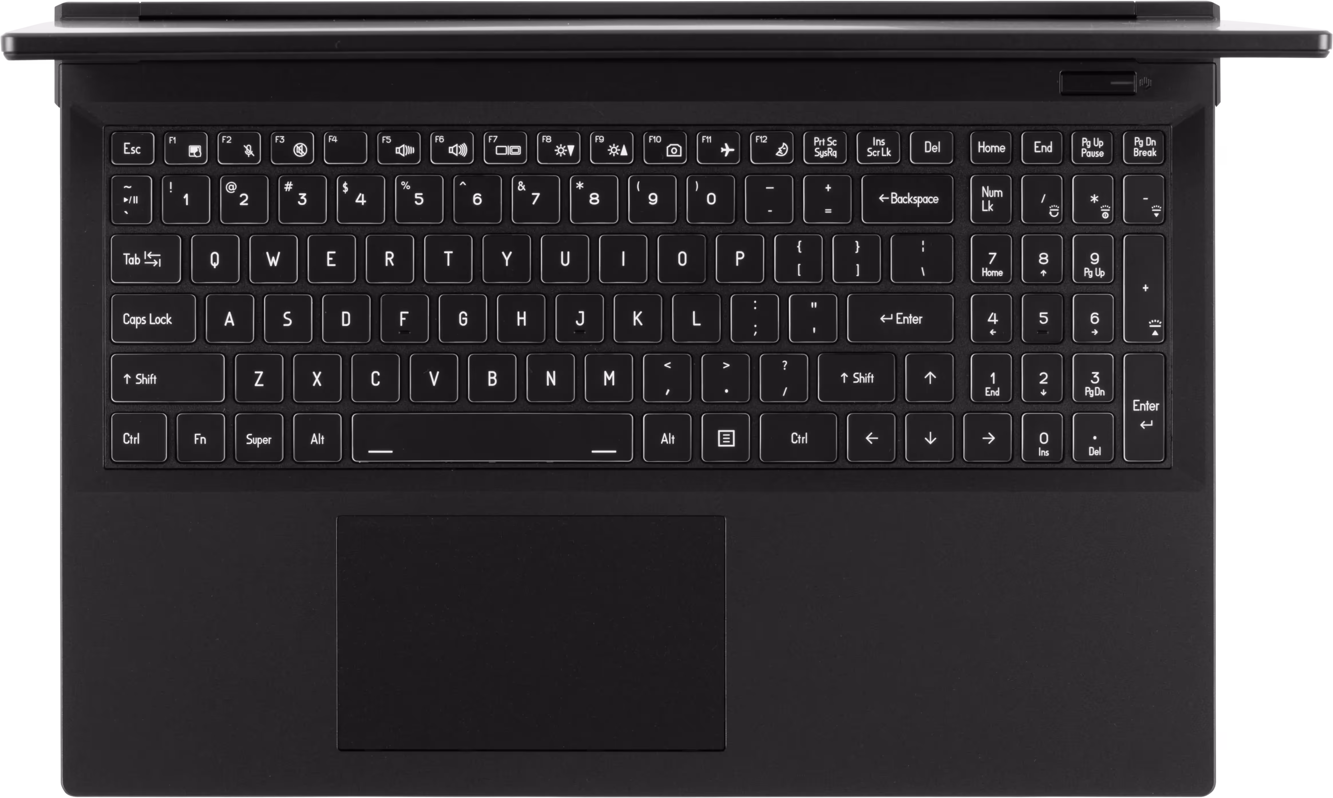 Keyboard & Touchpad