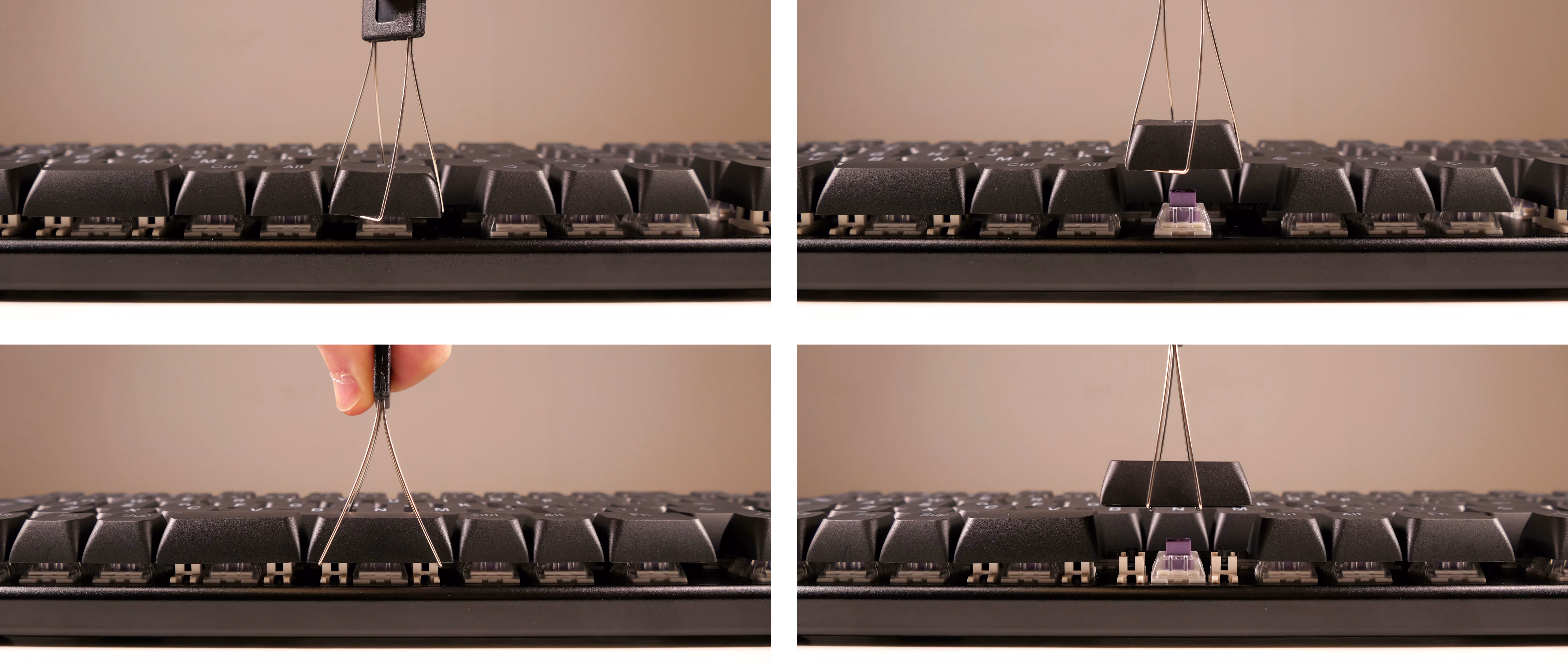 Removing larger keycaps