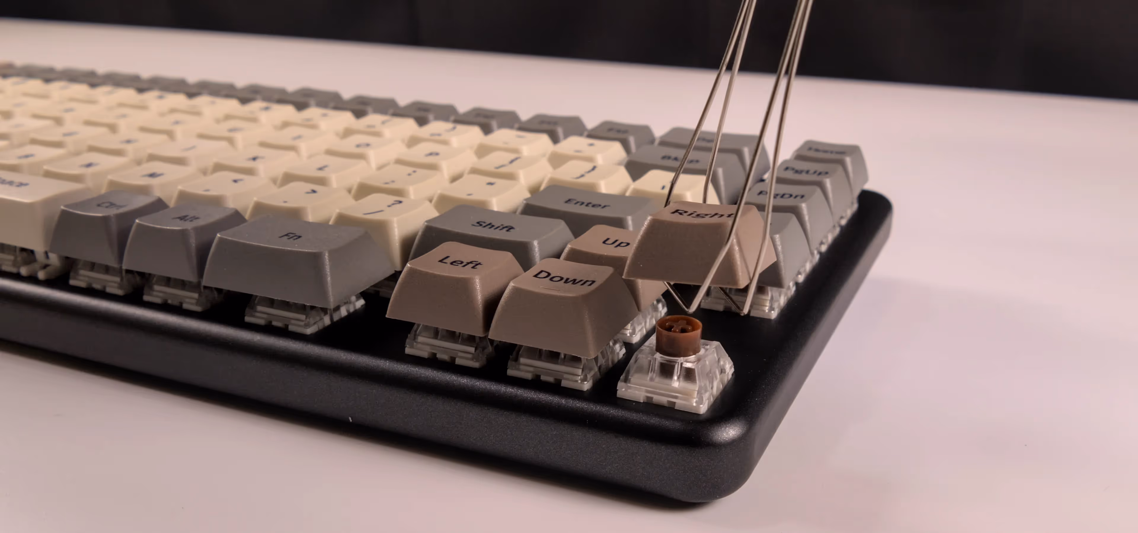 Removed keycap