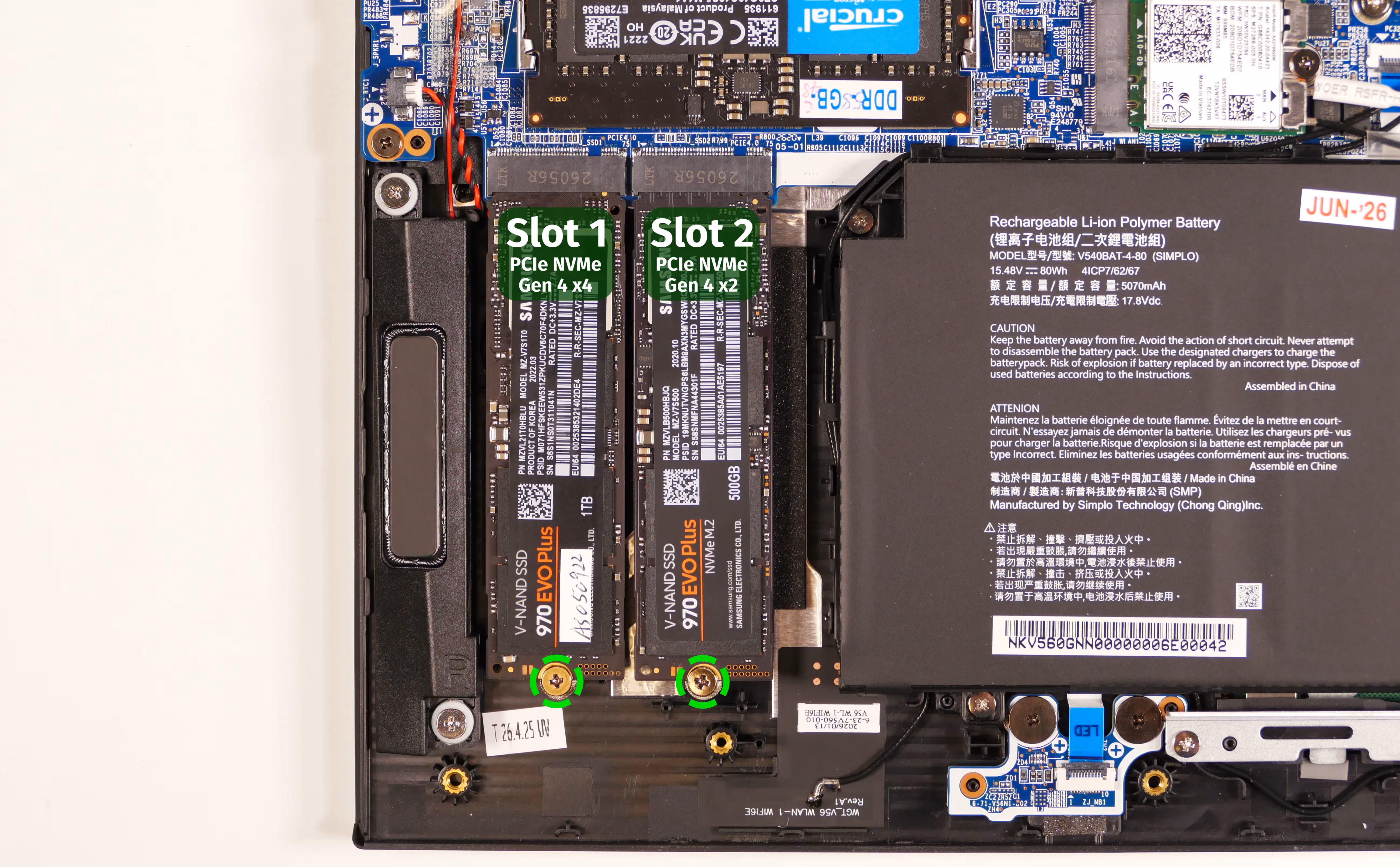 M.2 slots