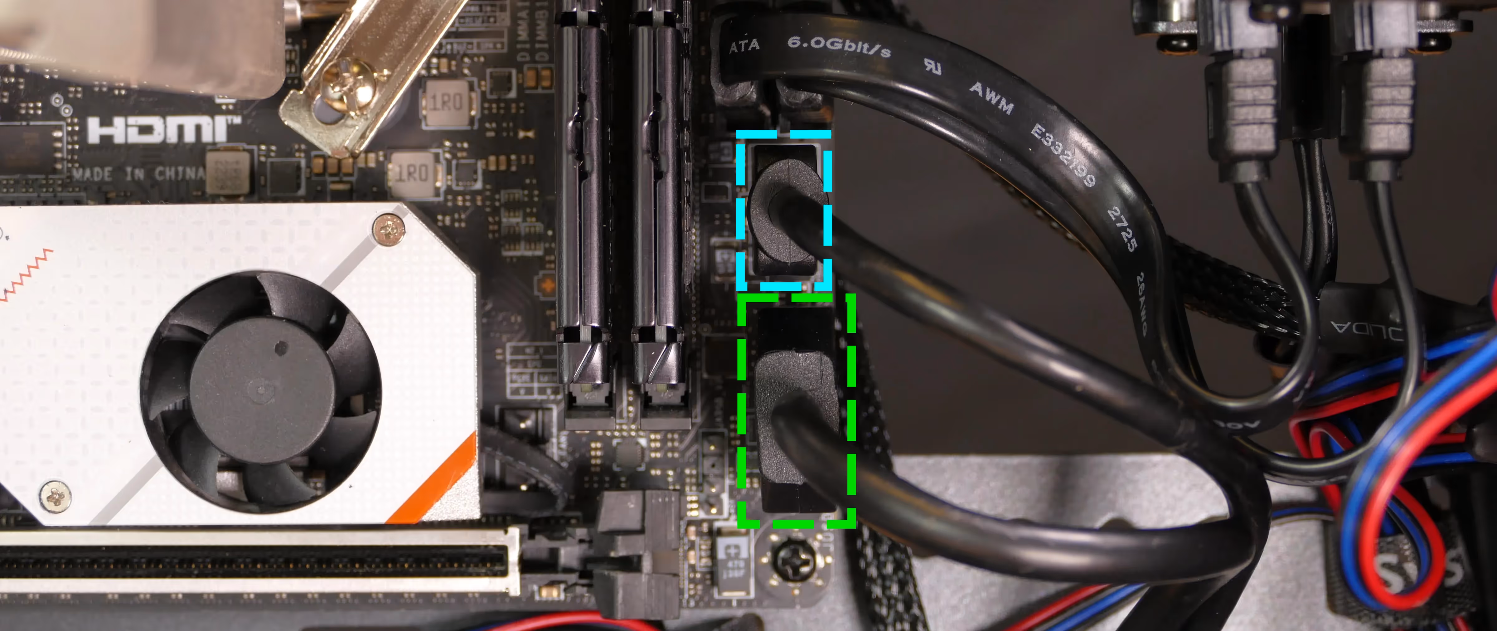 Top I/O USB headers