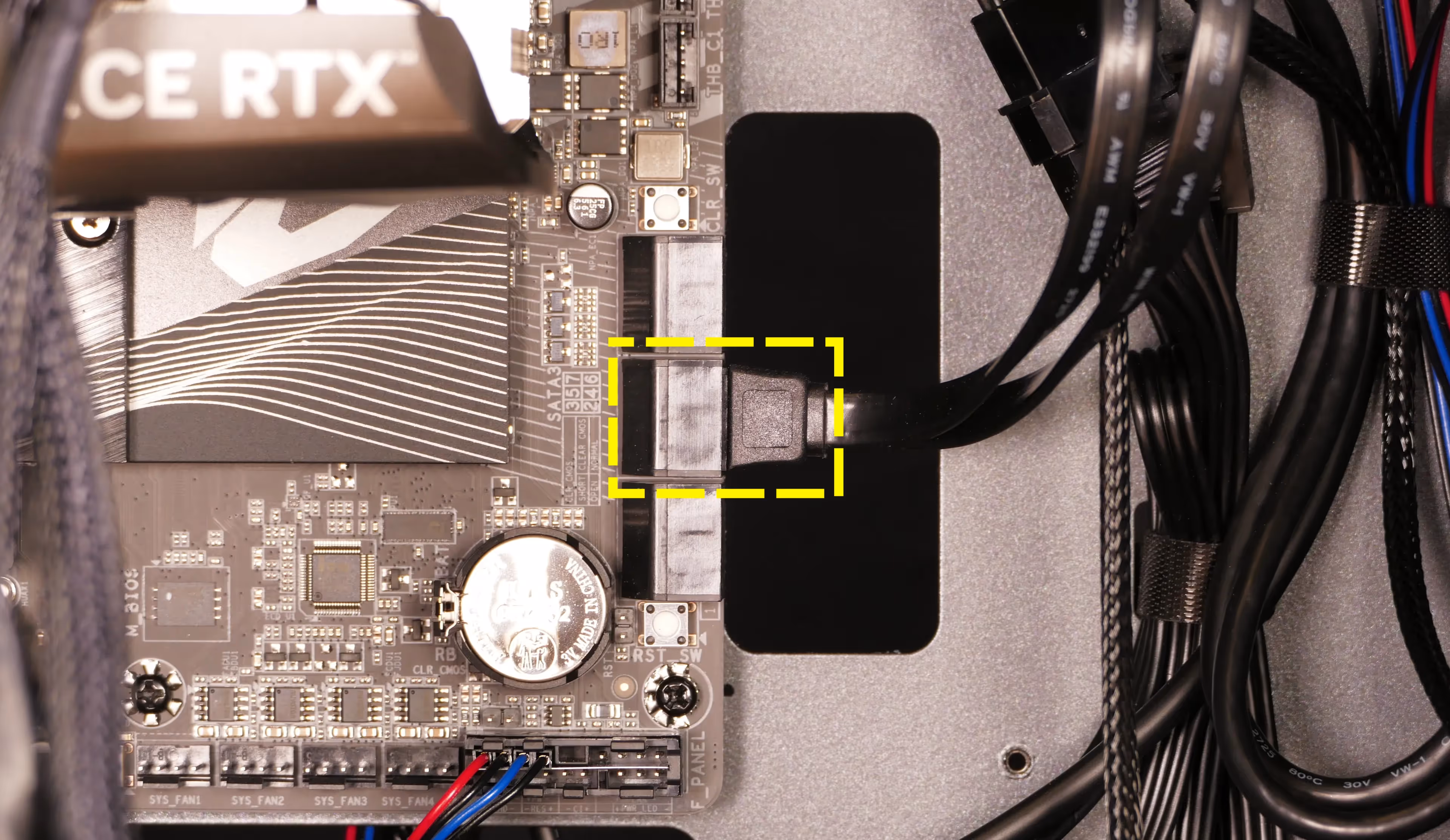 Motherboard SATA ports