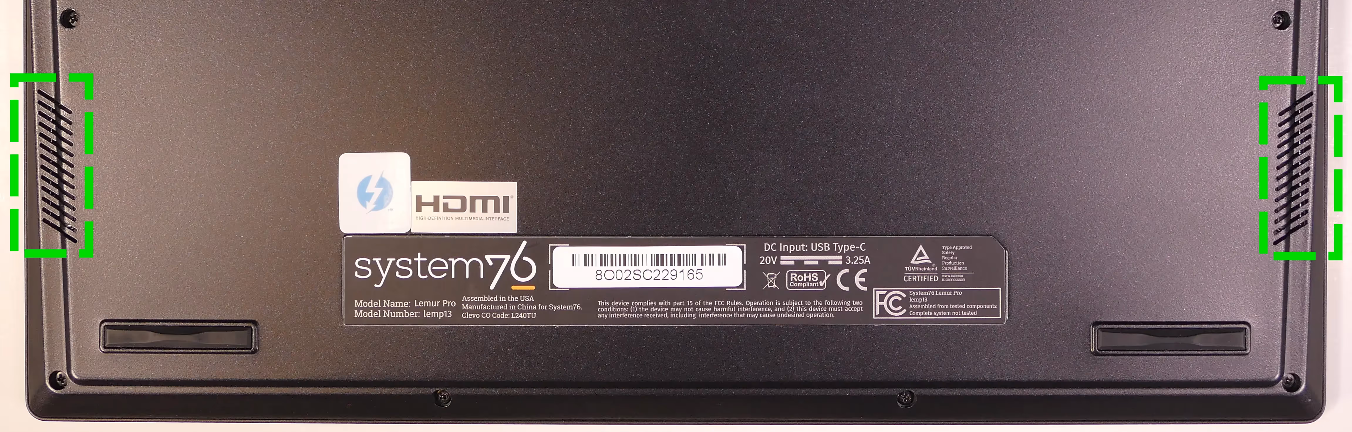 Bottom Ports