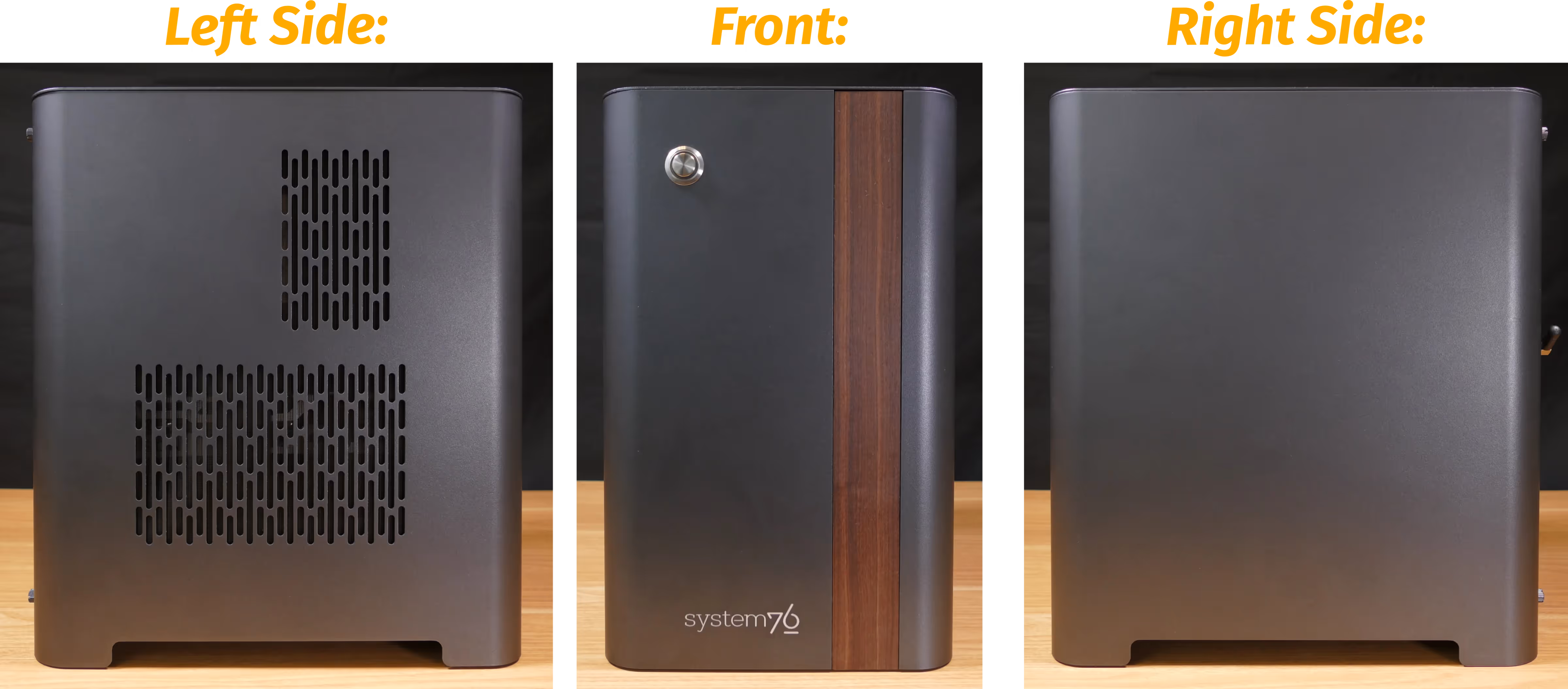 Front & Side Views