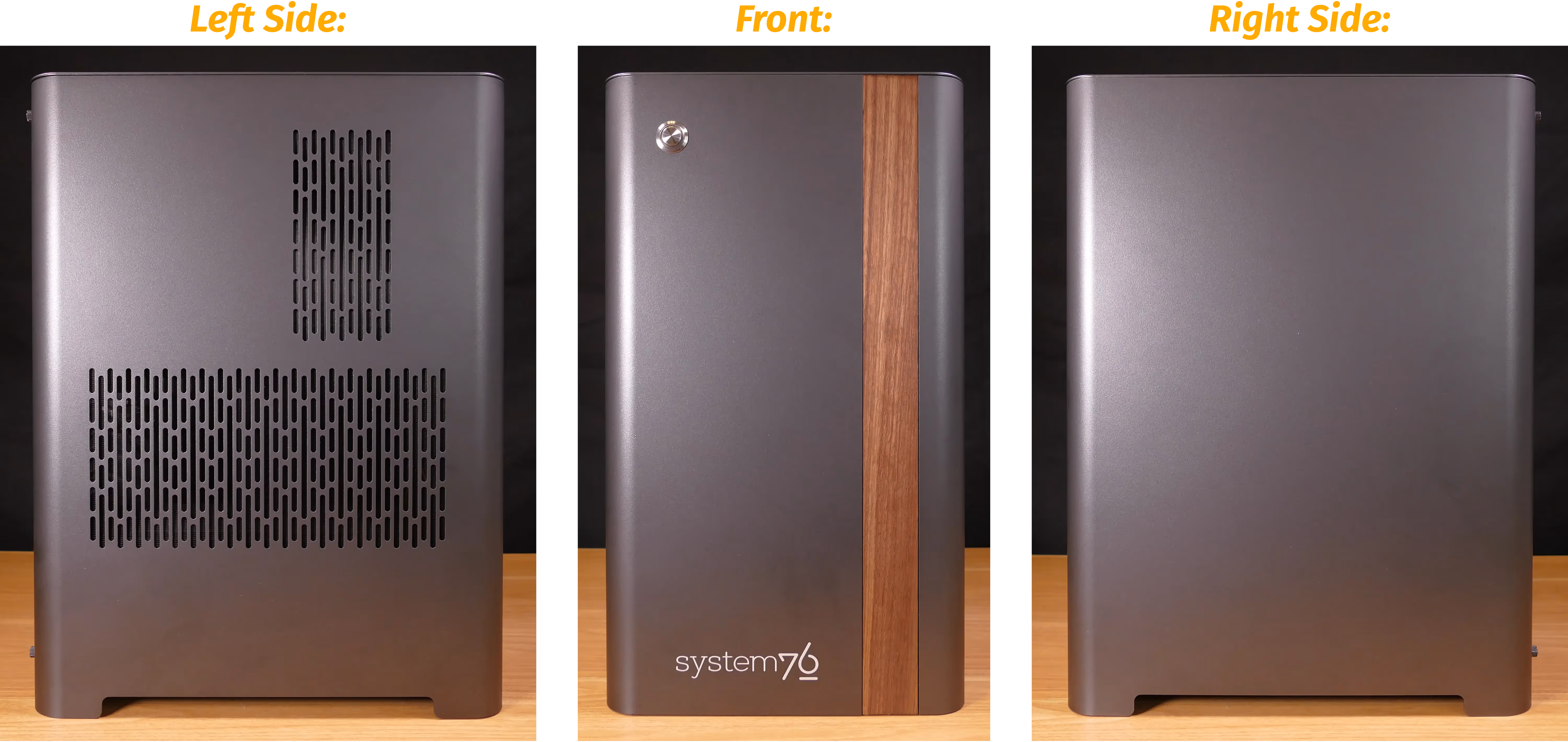 Front & Side Views