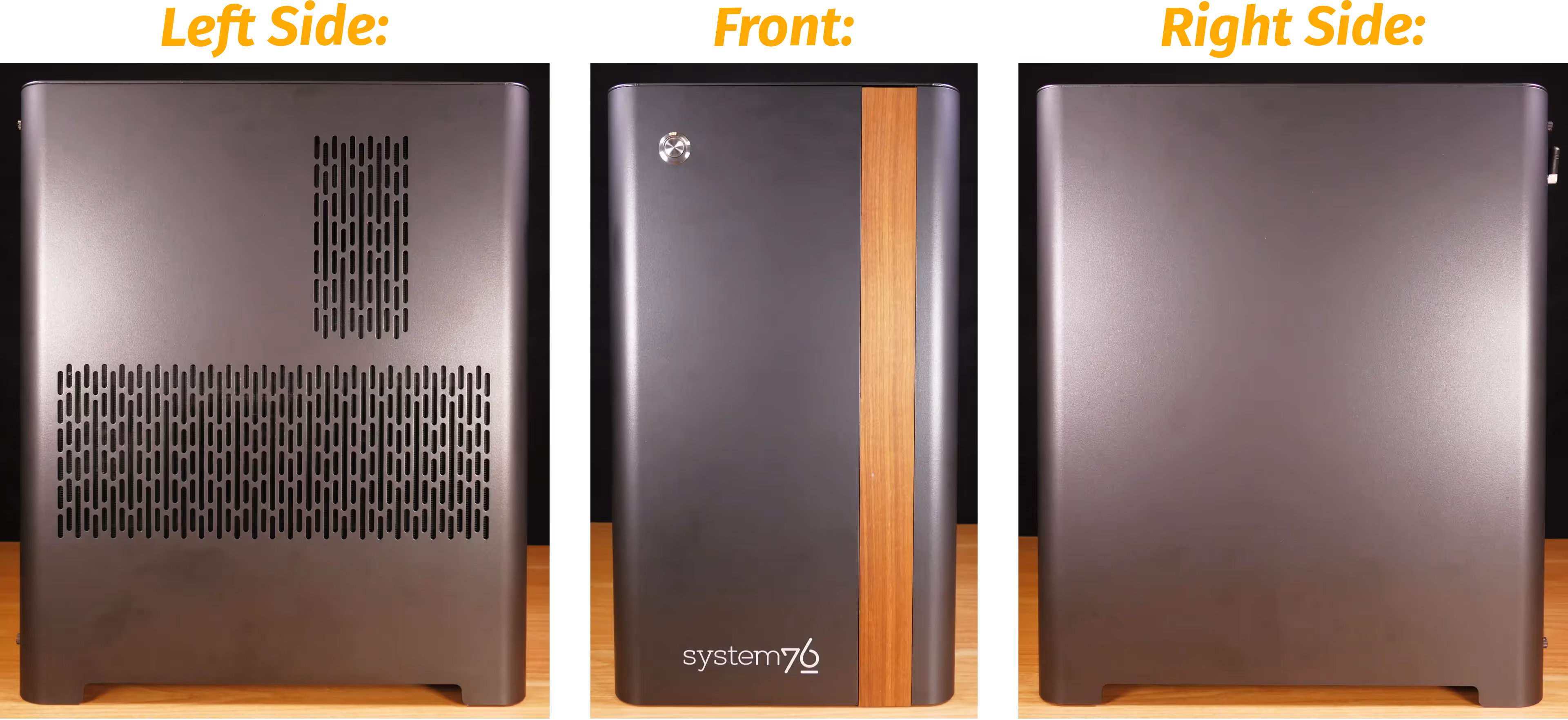 Front & Side Views